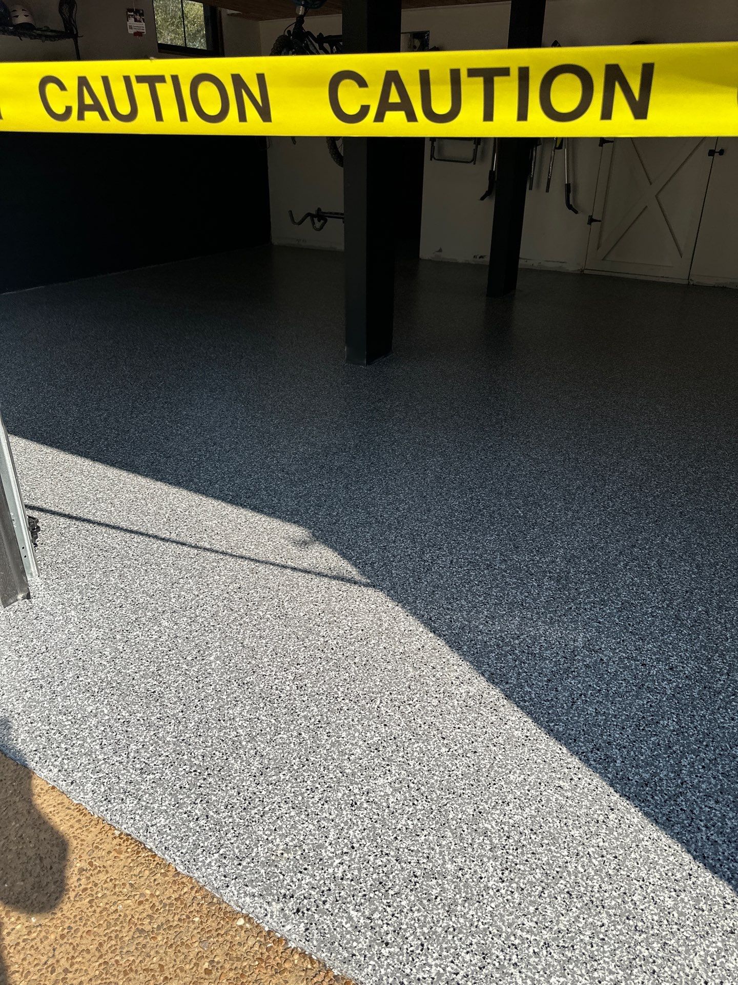 Garage Floor Coating using Wombat by My Garage Floor Guys