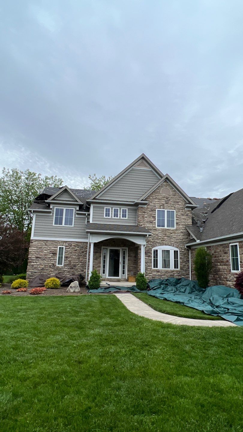 Residential Roofing Installation using GAF Timberline HDZ Cedar Falls by Nitro Roofing and Construction