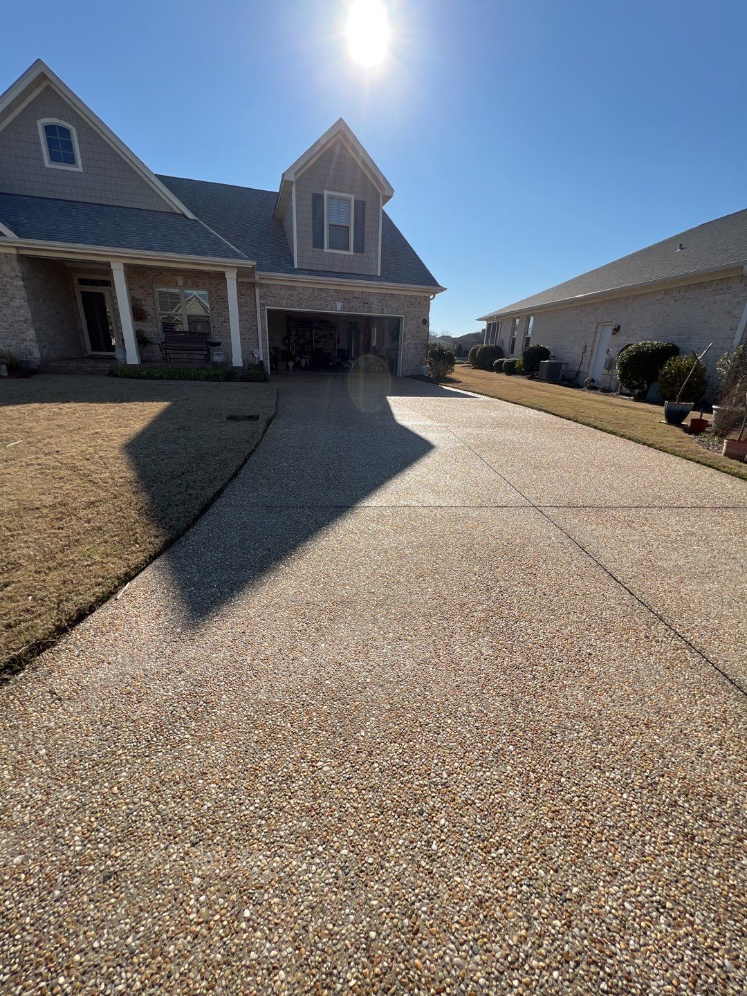 Driveway using Concrete Sealant by DuraSeal
