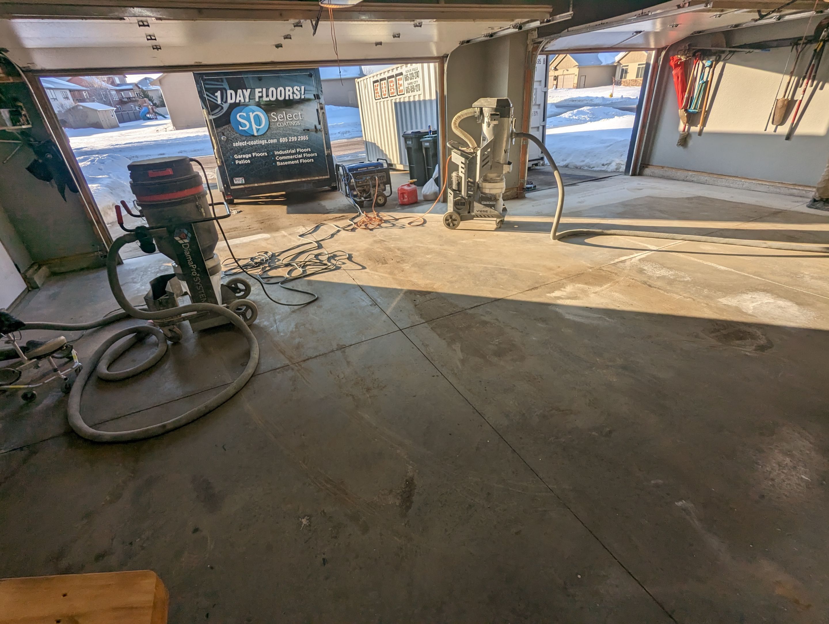 Garage using Tidalwave by Select Painting, Coatings & Garage Cabinets