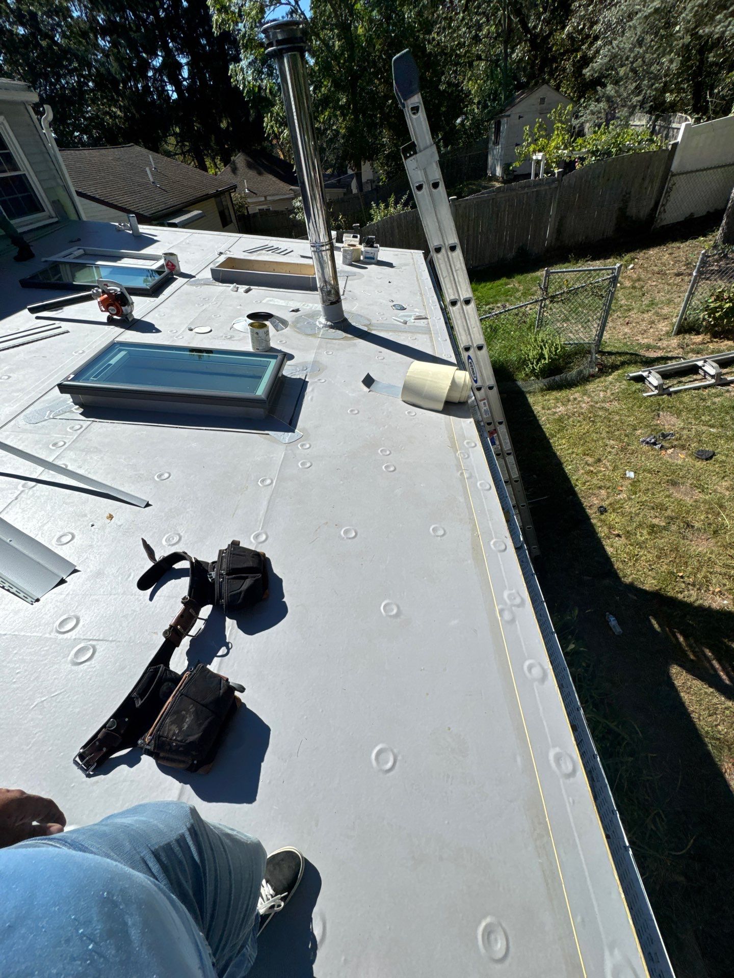 EPDM Roof & Vinyl Siding Replacement – Billerica, MA by Mighty Dog Roofing of Greater Middlesex County