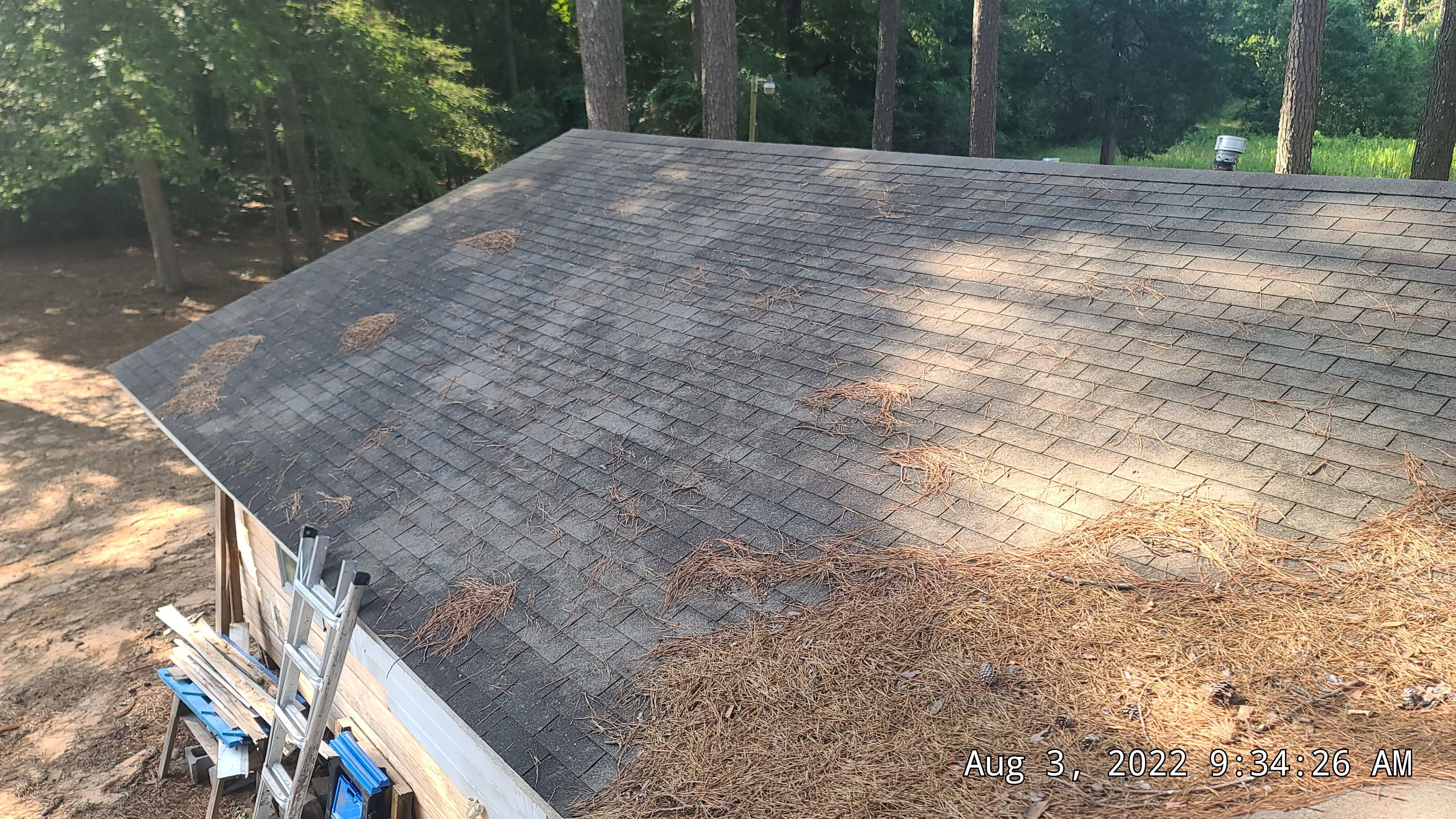 Residential Shingle Reroof using Certainteed Landmark 3-Tab by Hostetler Roofing