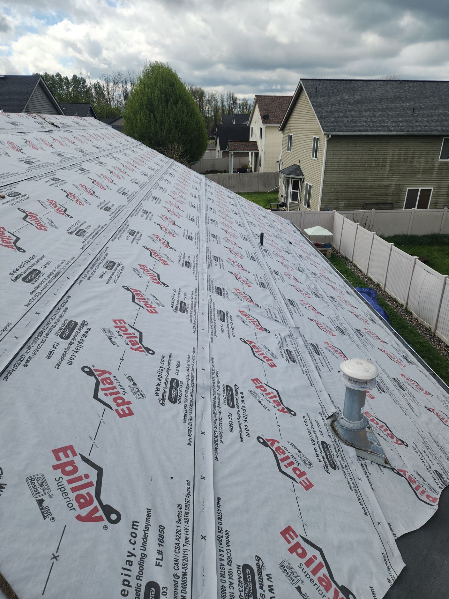 Project in Battle Ground by Trenick Roofing 