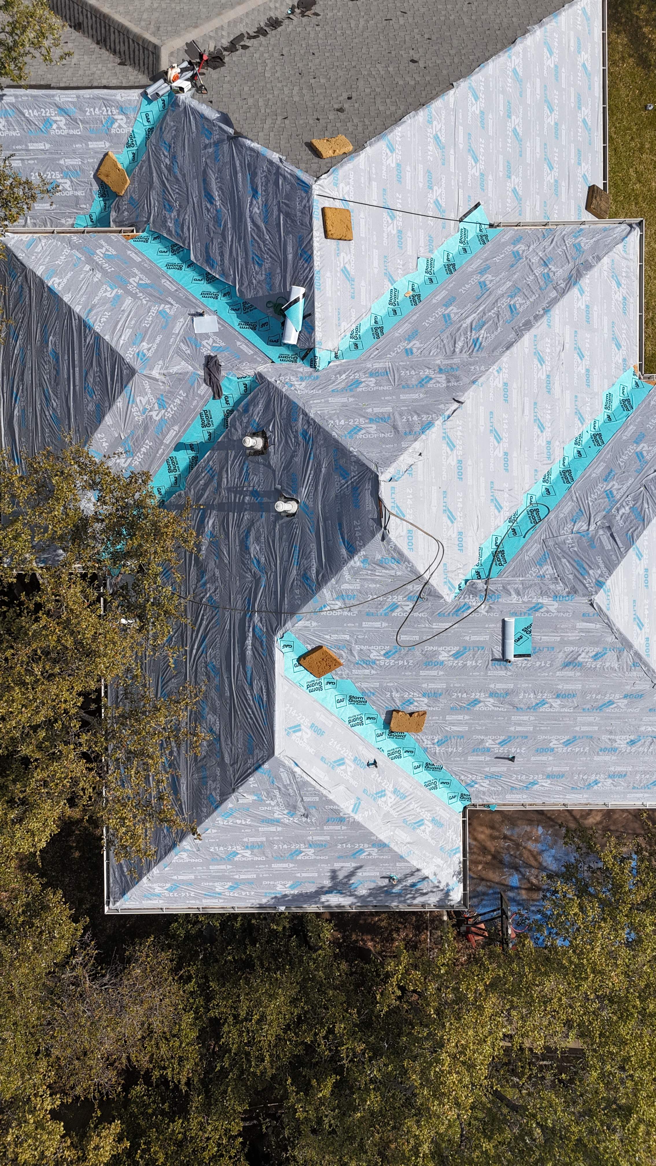 Residential Roof Replacement using GAF HDZ by Elite Roofing LLC