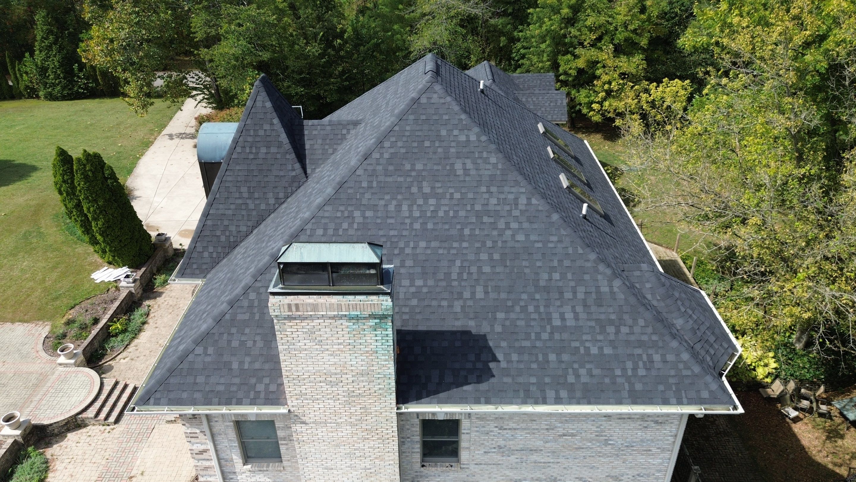 Project in Martinsville by Moss Roofing