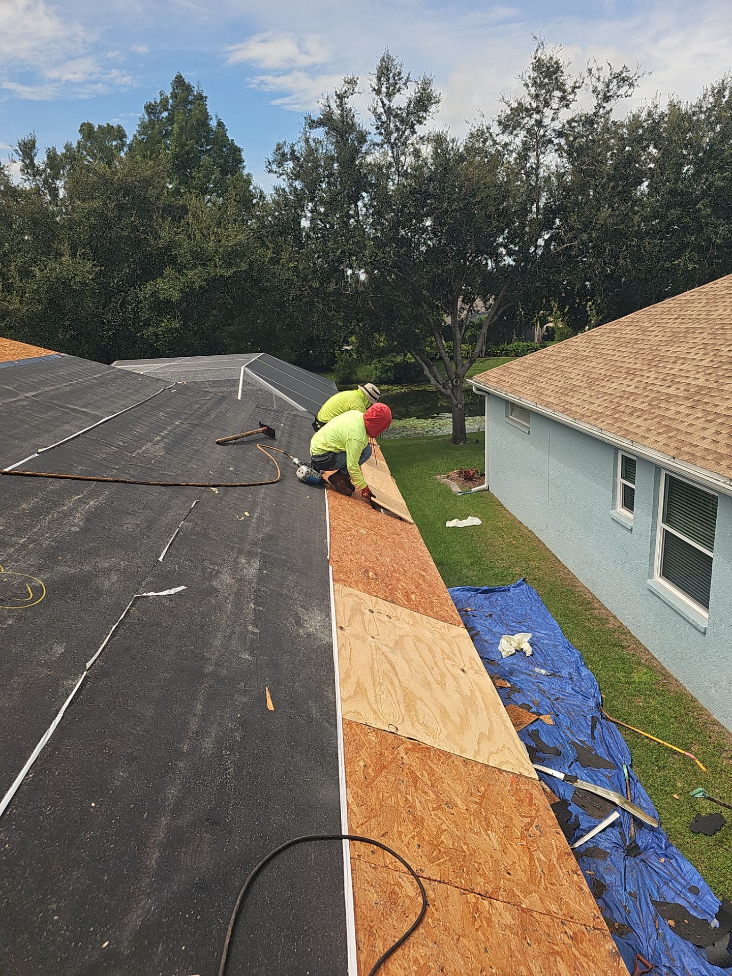Project in Lakewood Ranch 34202 by Mitchell Roofing Company LLC 