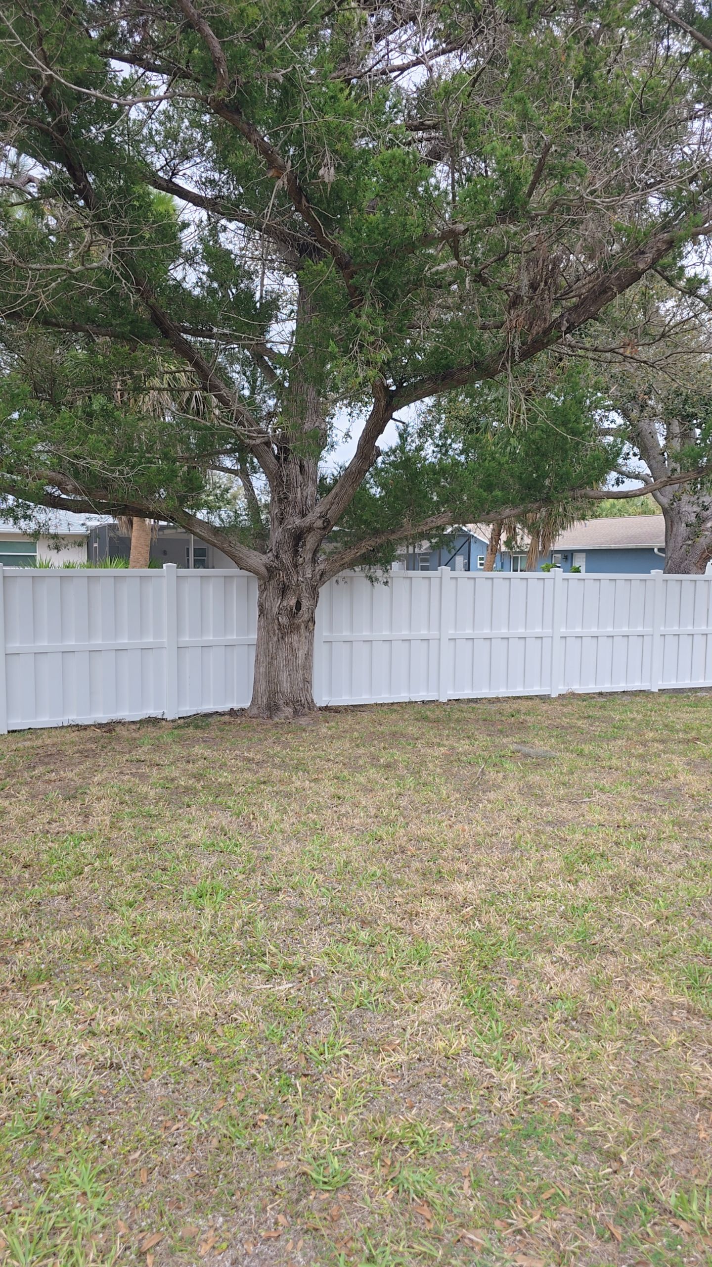 Vinyl Shadowbox Installation in Venice by True Fence LLC