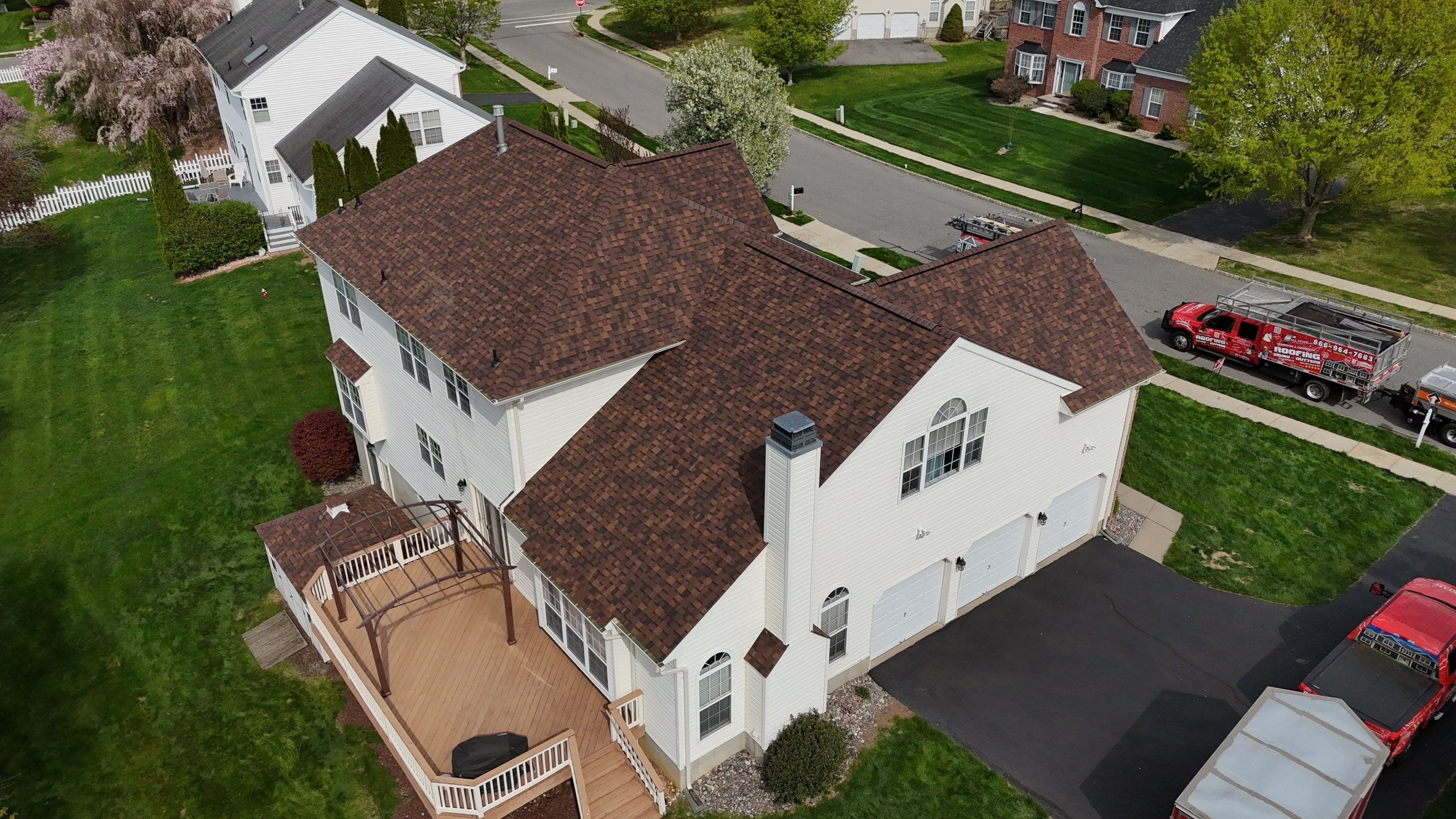 Roof & Gutter Project in Stewartsville, NJ by All State Home Improvement Inc.