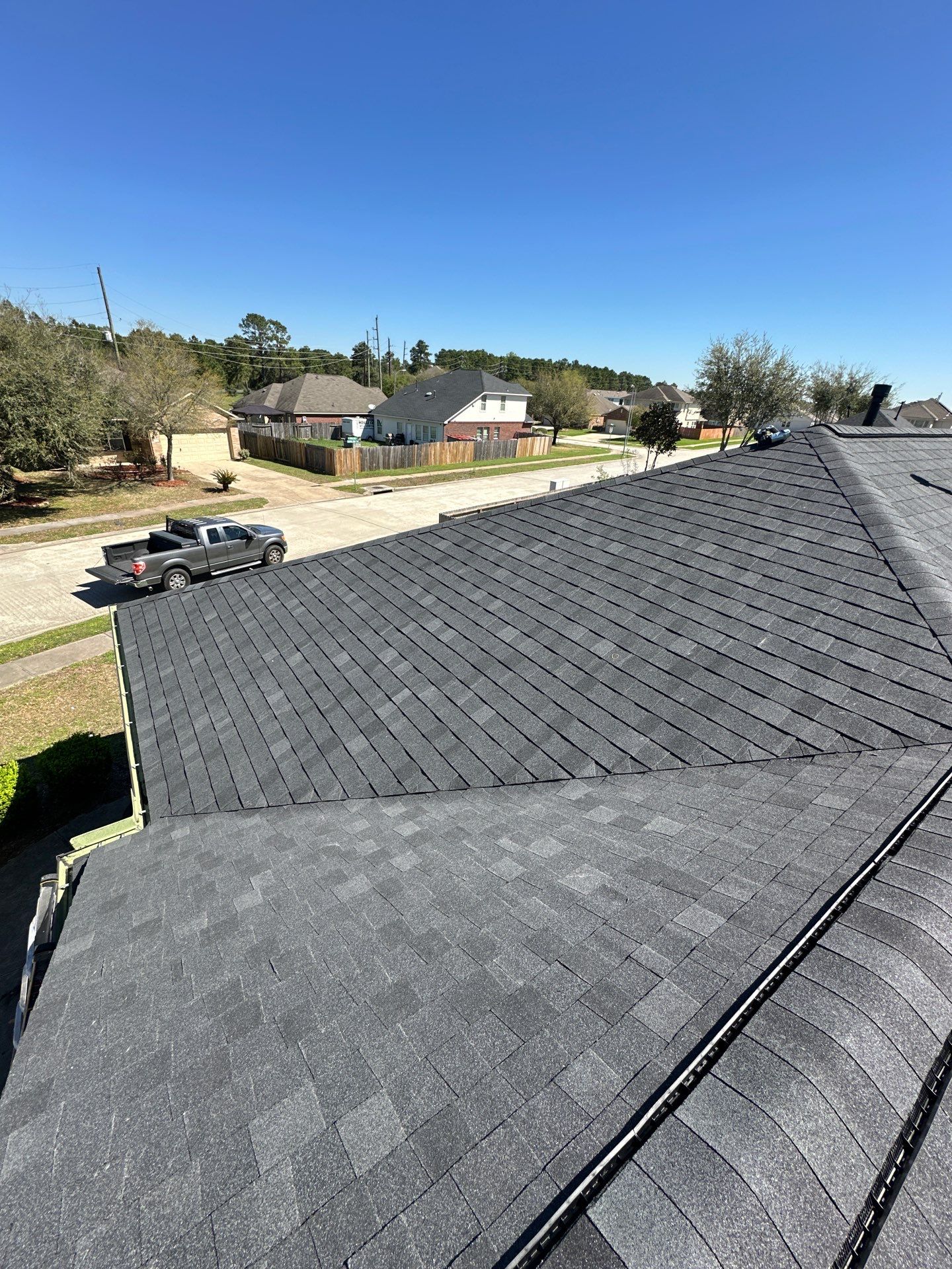 Project in Houston by Motion Roofing