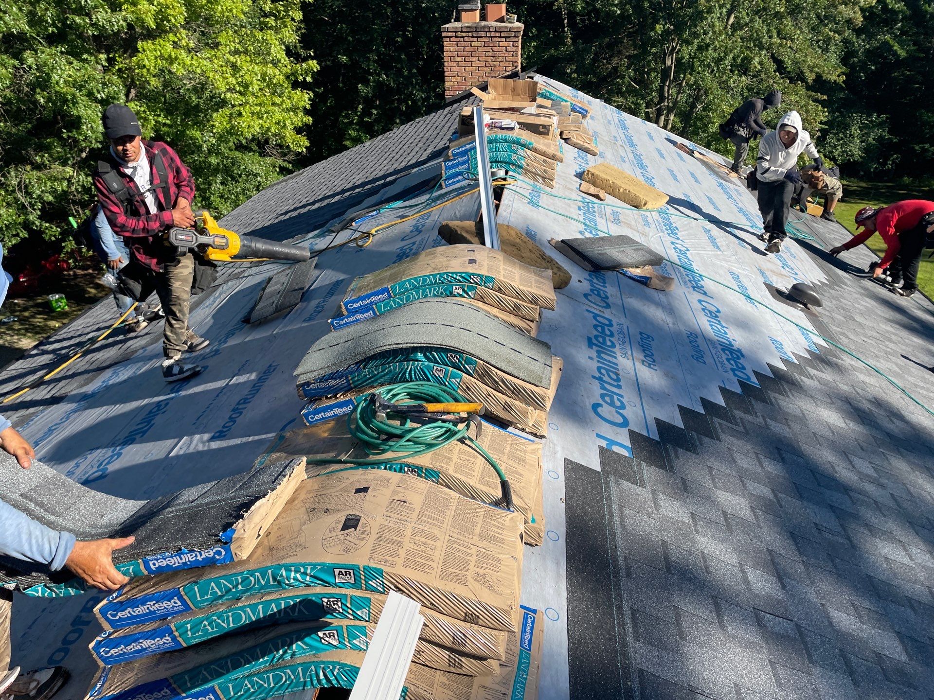 Roof Replacement using CertainTeed Landmark by 180 Contractors