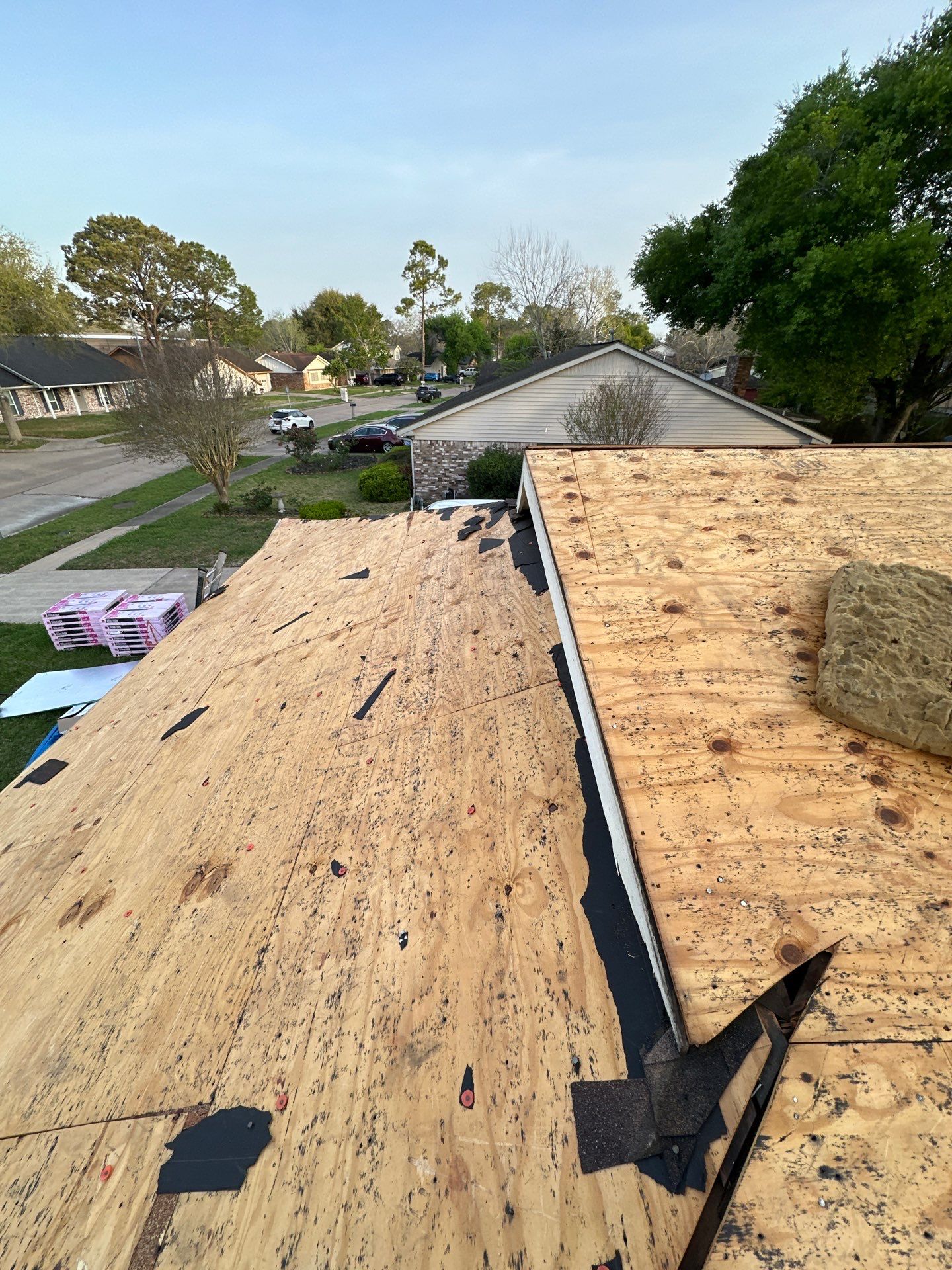 Project in Houston by Motion Roofing