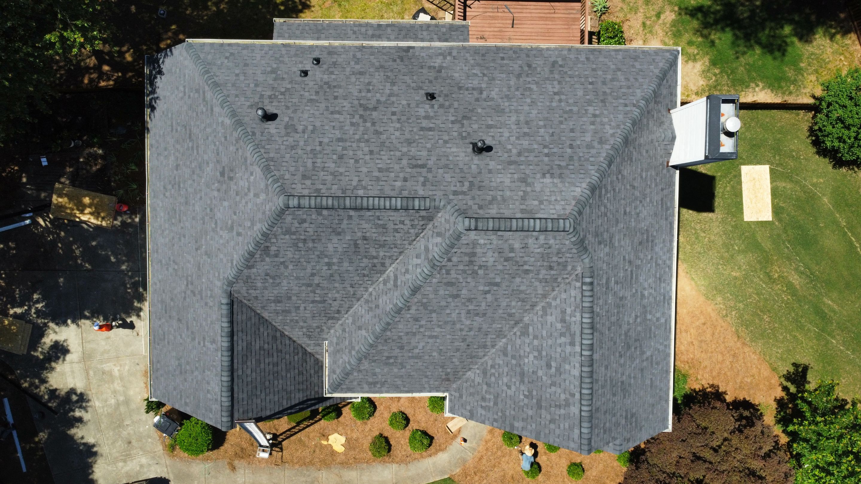 Cumming GA Roof Replacement CertainTeed Landmark Moire Black by Reset Roofing