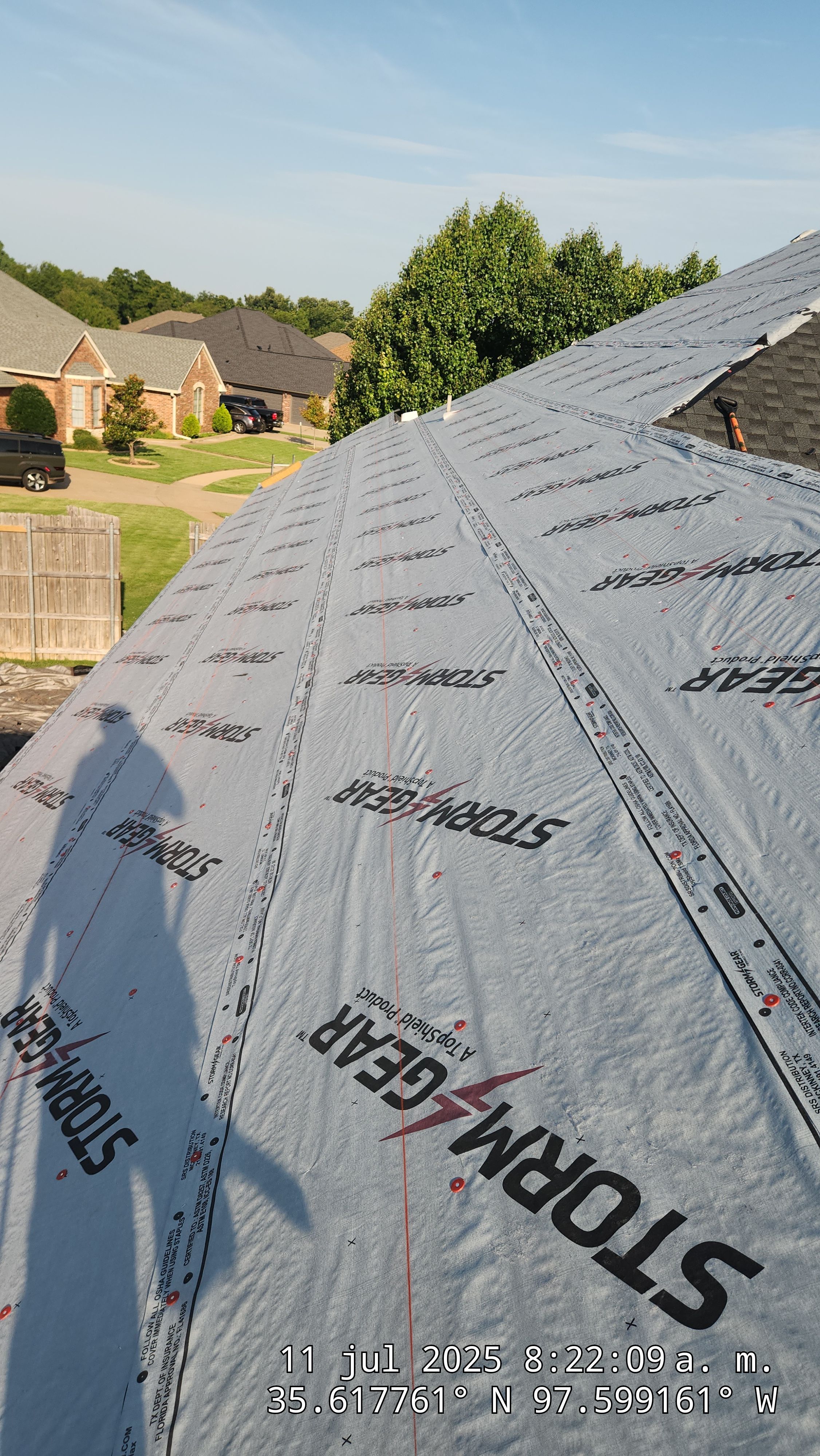 Residential Roofing Installation using GAF by Castillo Roofing