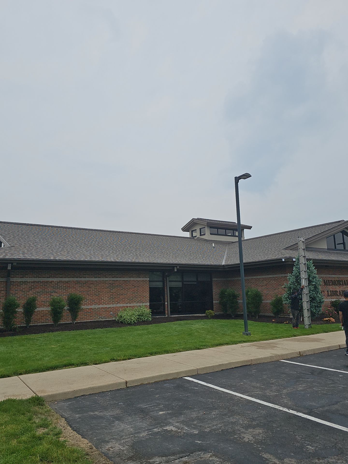Library Roof and Gutters  by Nitro Roofing and Construction
