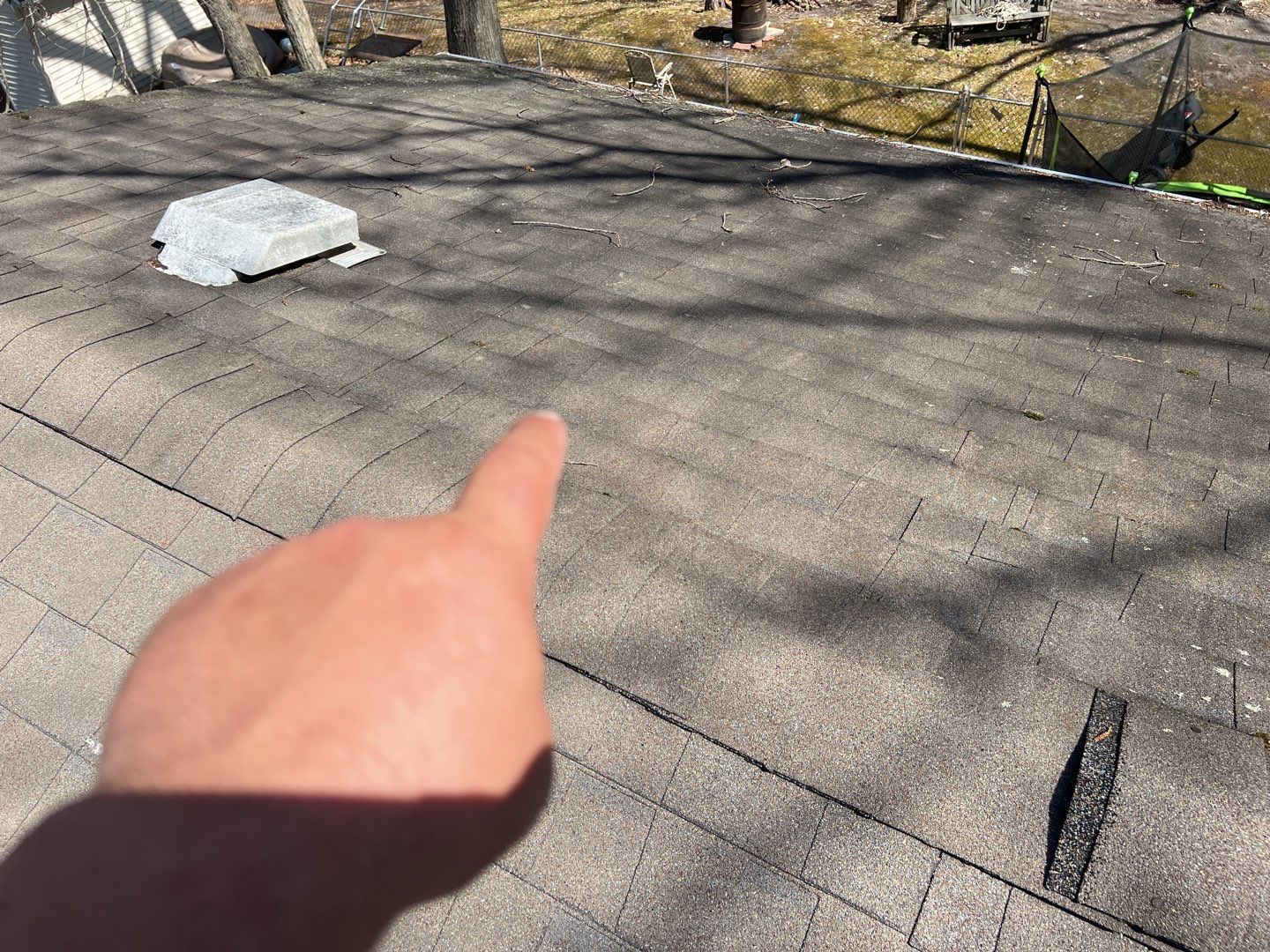 Residential Roofing Installation using GAF Timberline HDZ Weathered Wood by Mastercraft Exteriors 