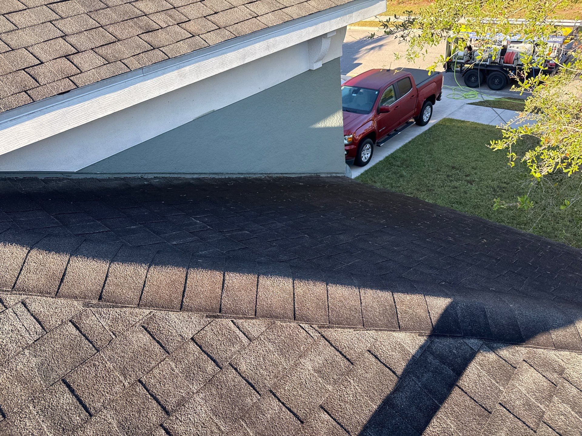 Asphalt Shingle Roof & Fascia Cleaning in Old Mill Preserve, Palmetto, FL | Sunshine AquaWash by Sunshine AquaWash