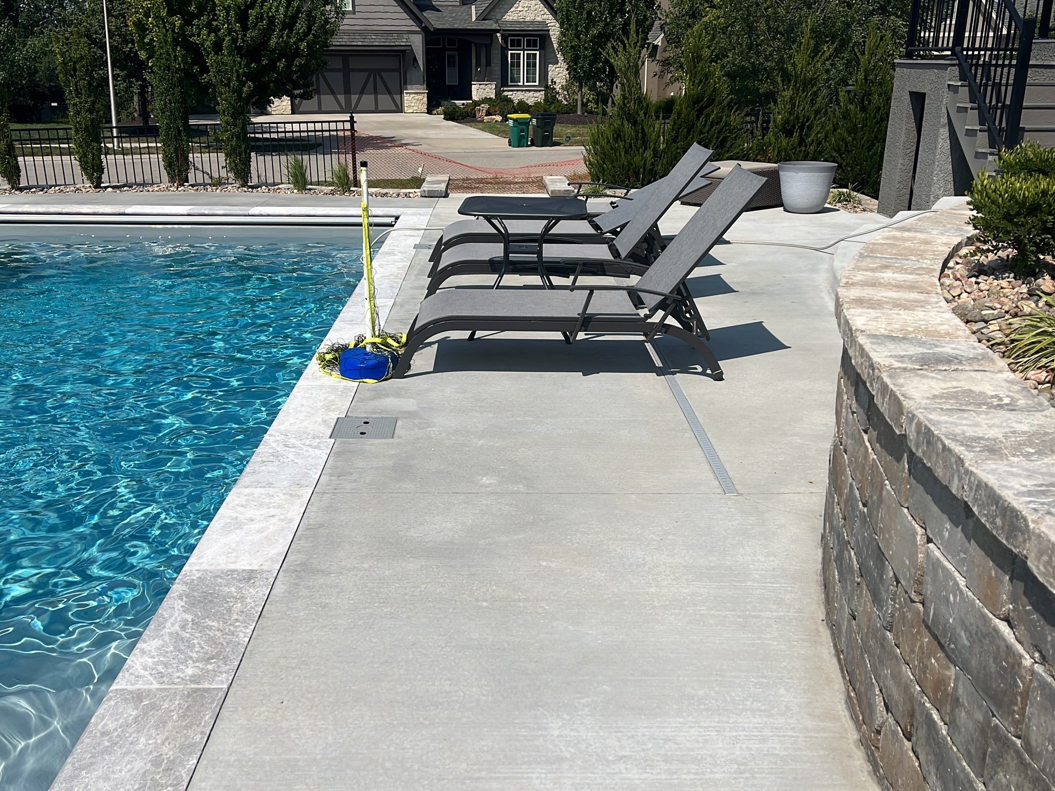 New Pool Overlay - Overland Park, KS by Big Red Decorative Concrete, LLC