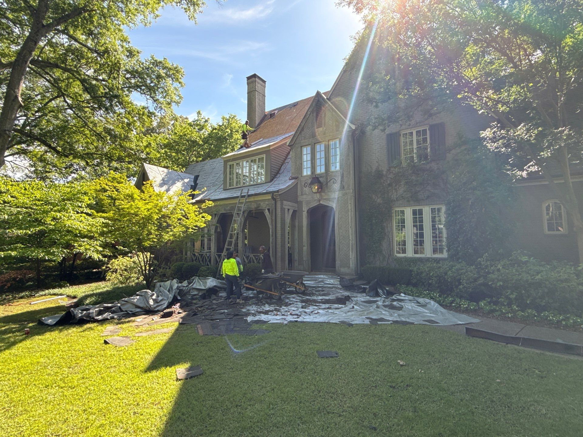 GAF Timberline HDZ Roof Replacement and Exterior Wood Repairs in Memphis by Revival Roofing Services