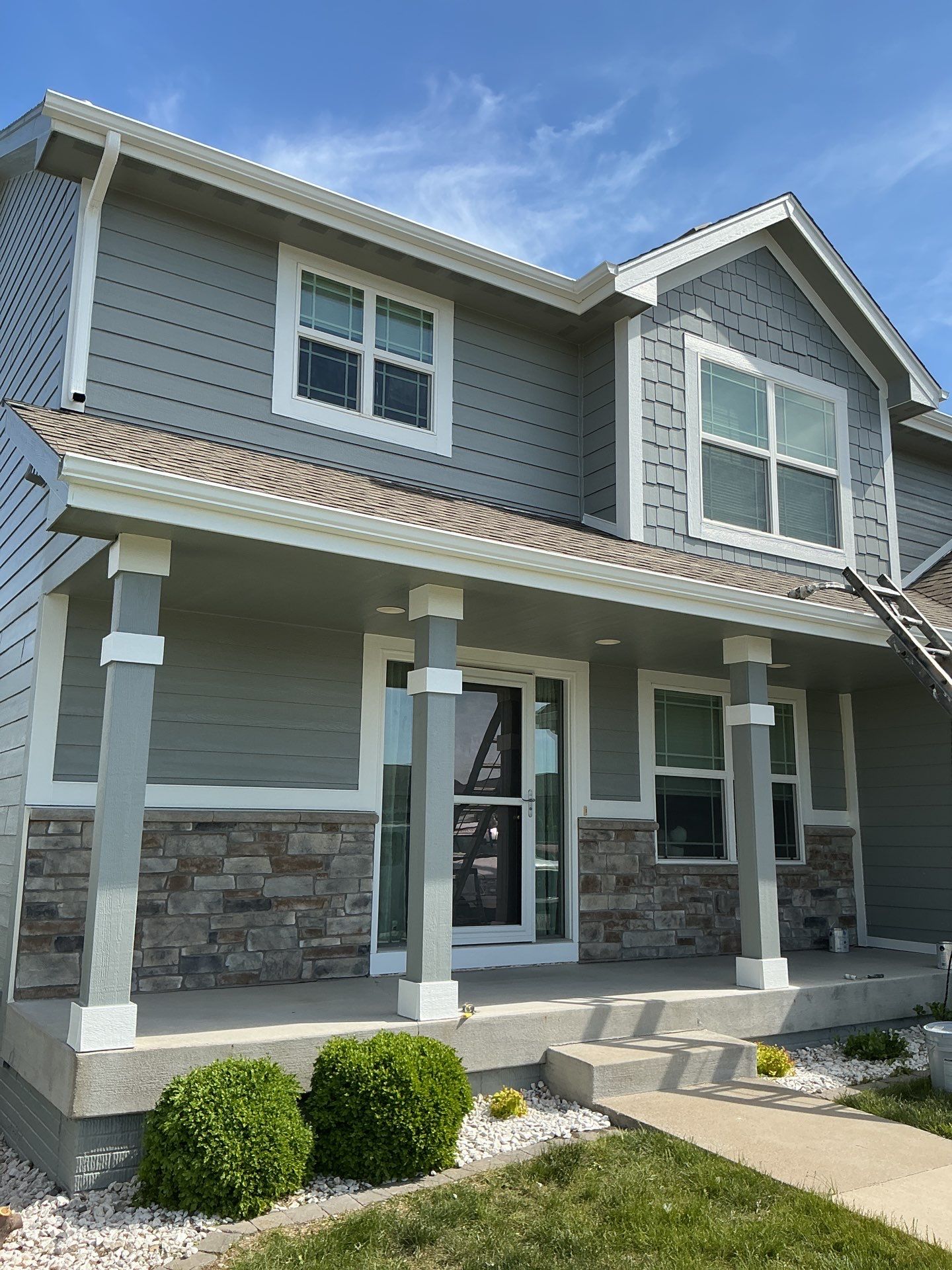 Residential Exterior Repaint in Ankeny by Midwest Paint LLC