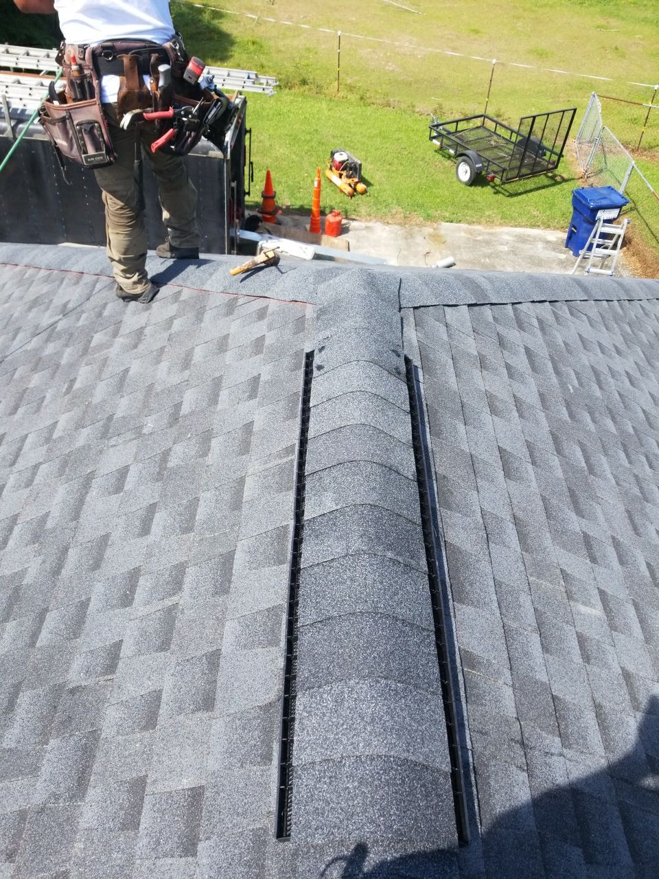 Residential Roofing Installation using Roof repair by American Roofing & Construction LLC