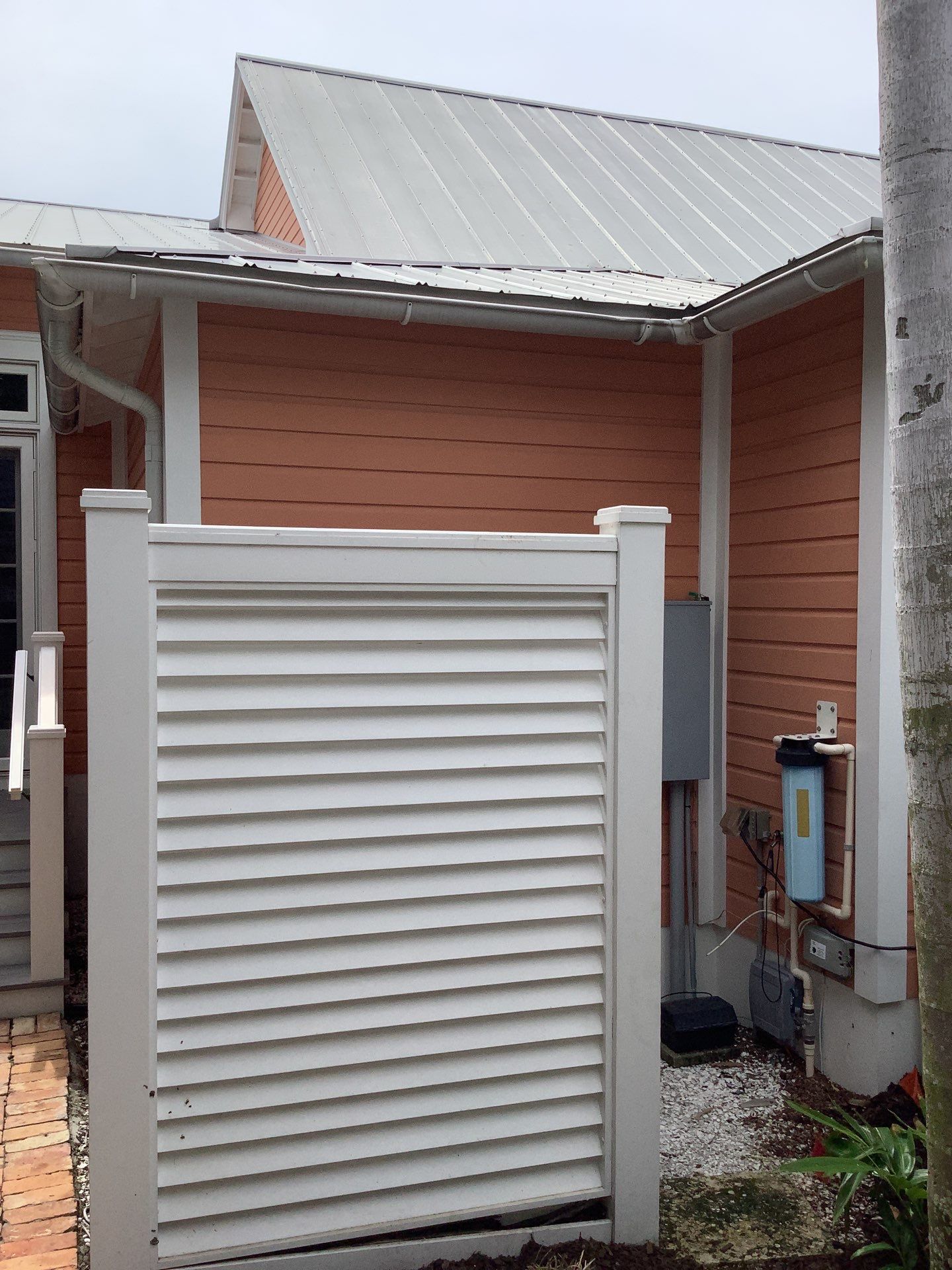 Half-Round Gutters Installation in Boca Grande FL by Gutter Professors