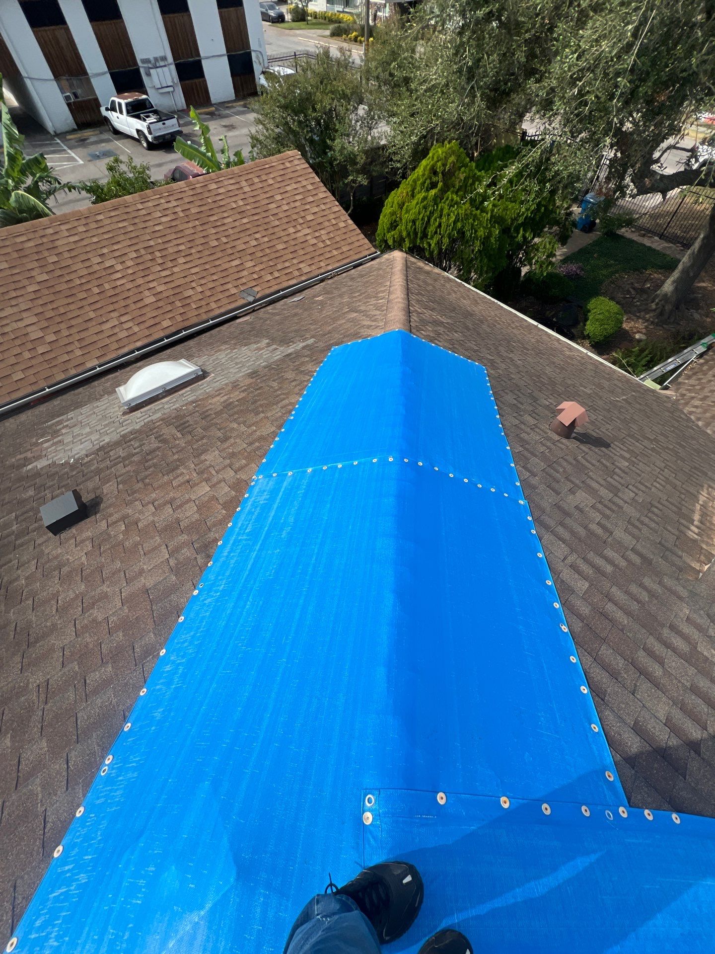 Residential Roofing Repair using Owen's Corning Duration (Lifetime) Shingles by Roof Repair Company