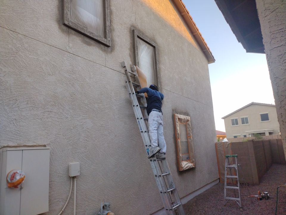 Exterior Painting using Dunn-Edwards EVERSHIELD®  by Crash of Rhinos Painting & Garage Floors