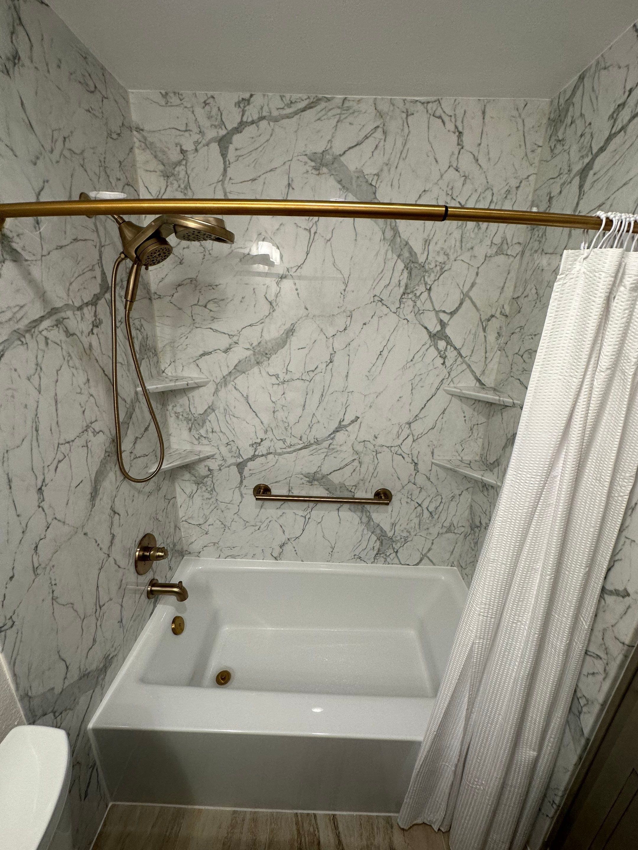 San Antonio Small Guest Bath Remodel  by Legacy Bath and Kitchen 