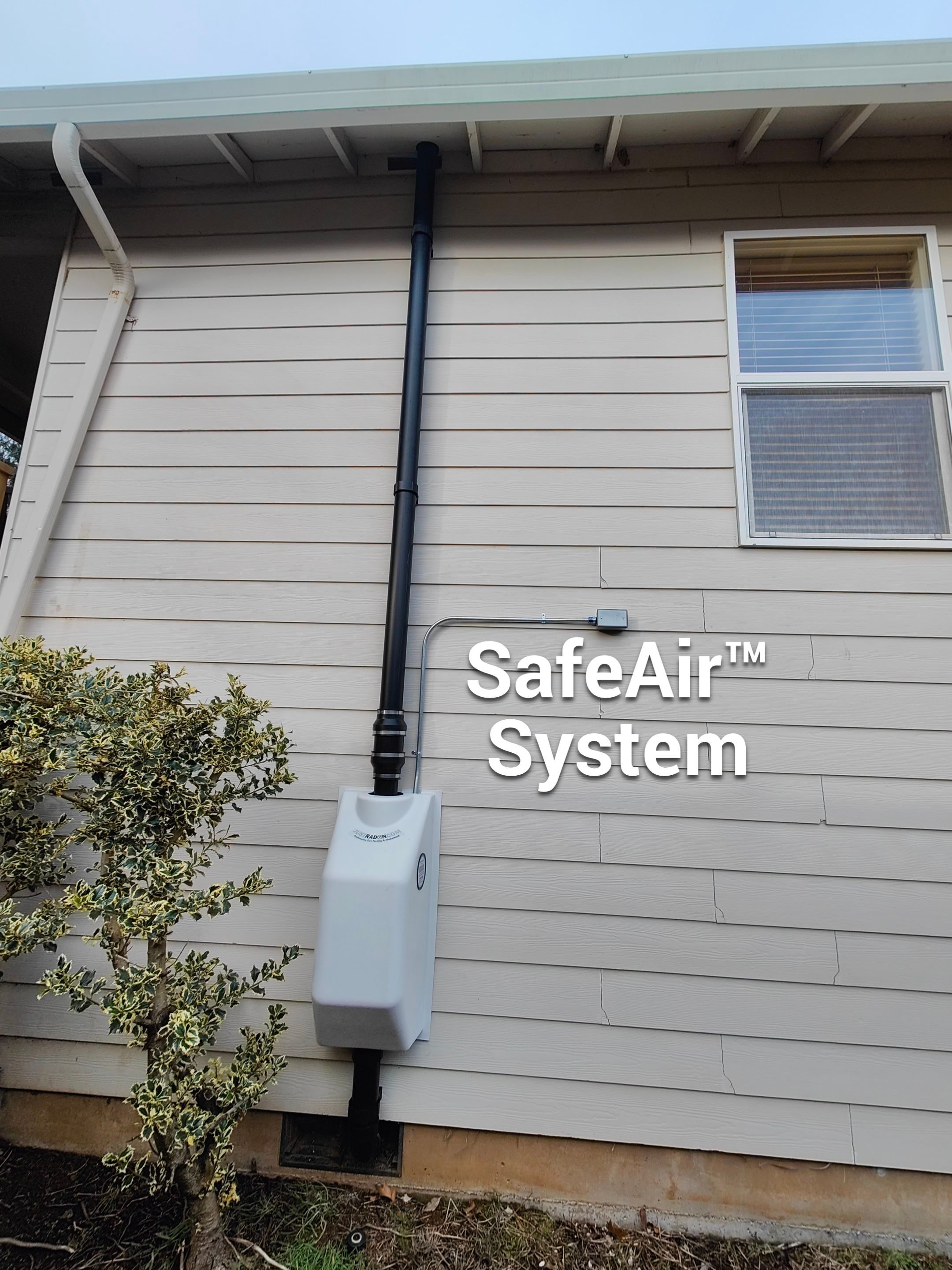 SafeAir™ System with RadonWell™ by JustRadon.Com