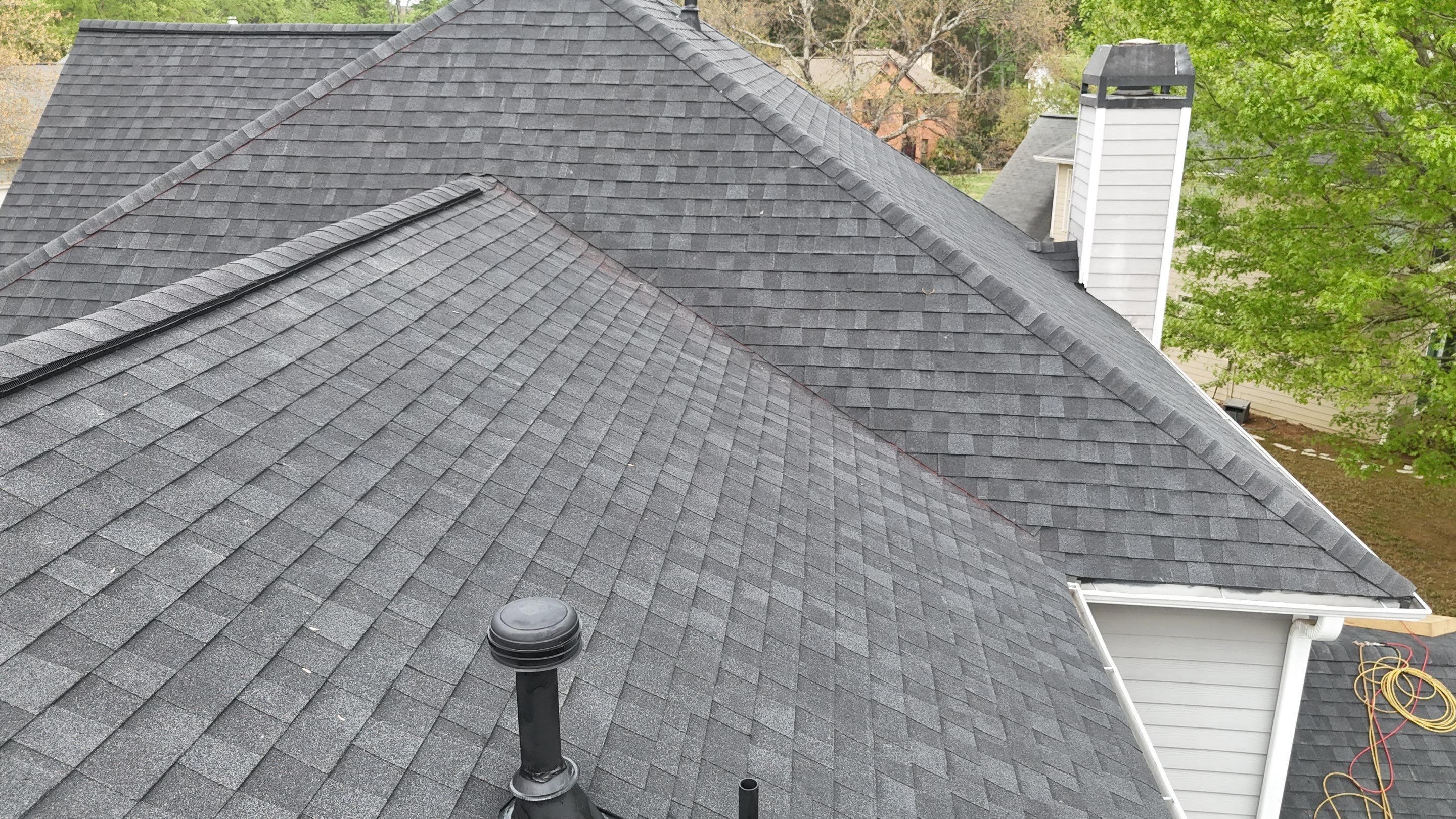 Cumming, GA Roof Replacement CertainTeed Landmark Pro Max Def Charcoal Black by Reset Roofing