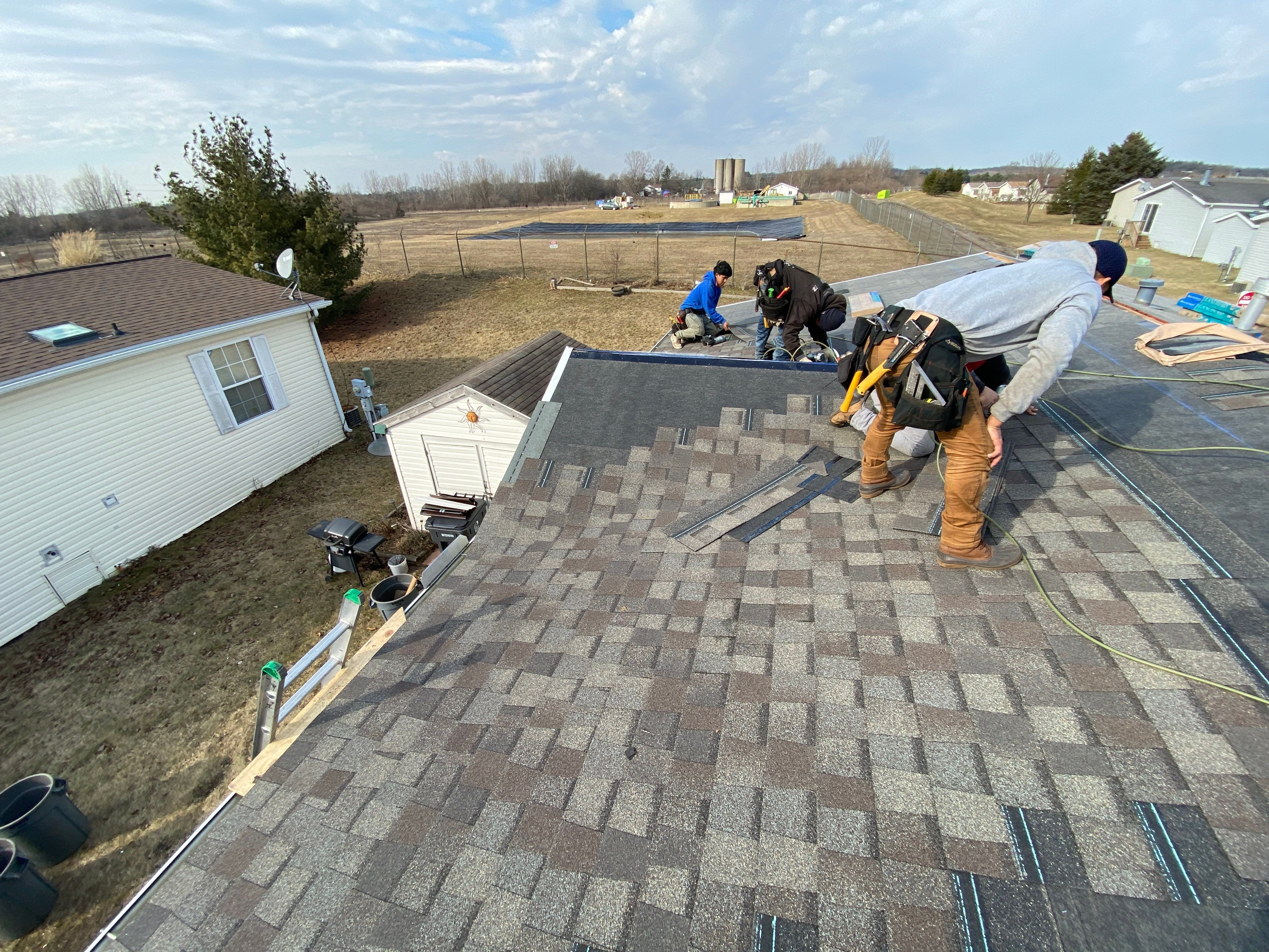 Roof Replacement using CertainTeed Landmark by 180 Contractors