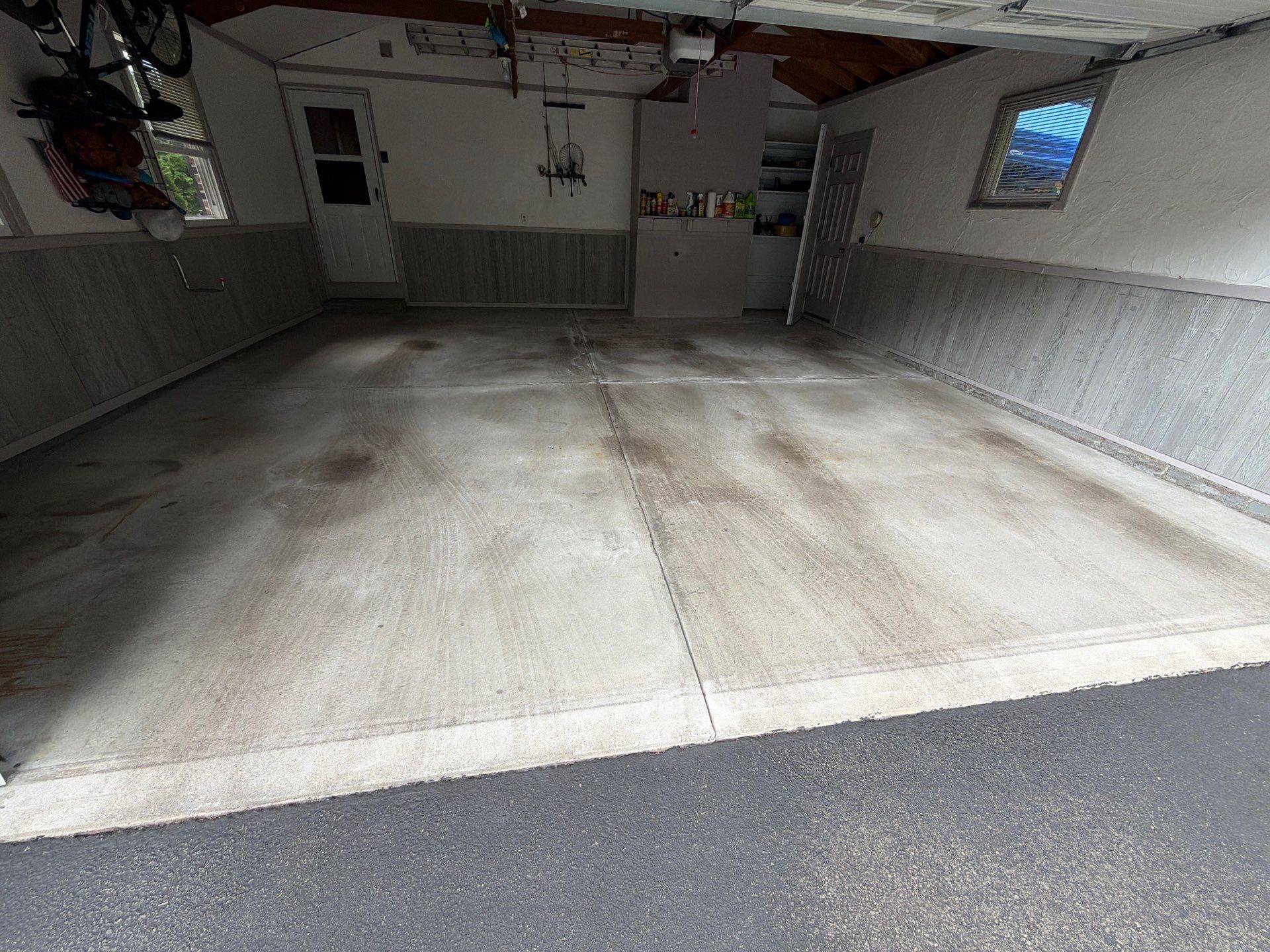 Vintage Silverado Garage Coating by NG Masonry & Construction LLC