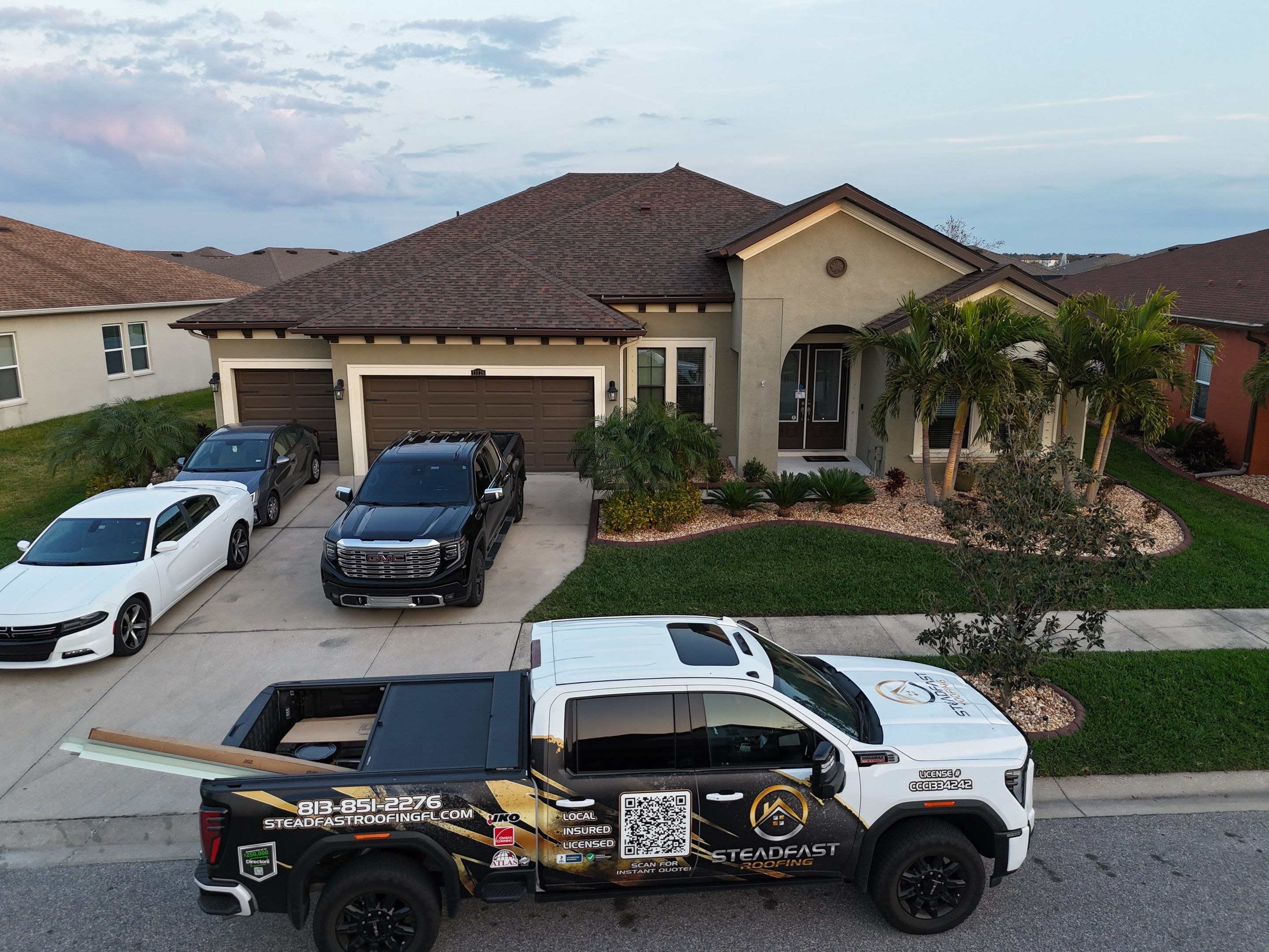 Roof Replacement in Riverview FL. by Steadfast Roofing 