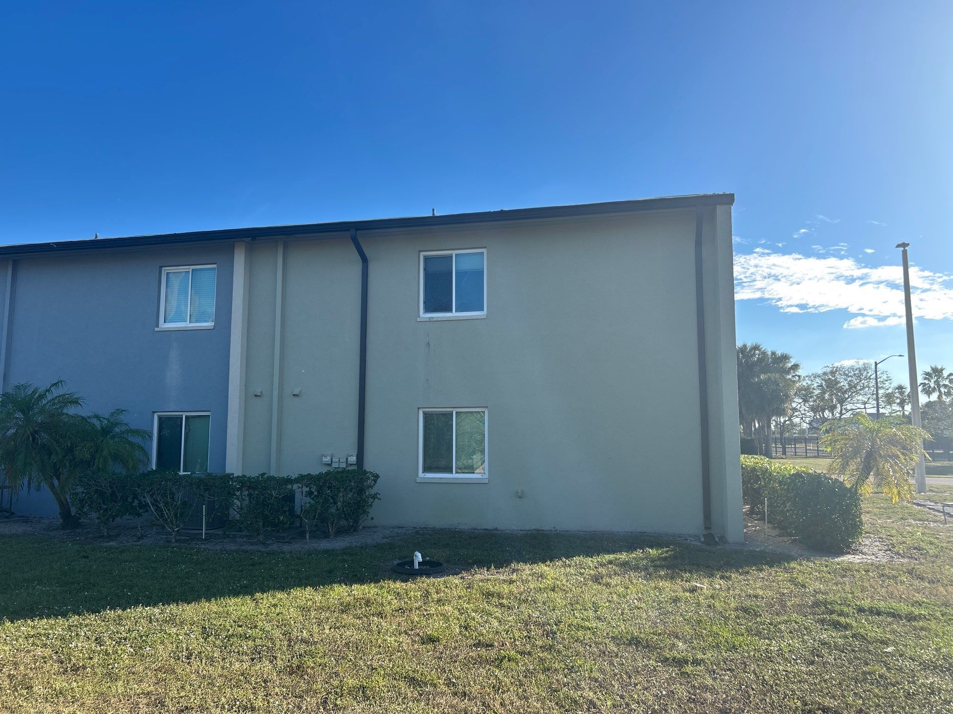 Bronze Downspouts Installation in Fort Myers FL by Gutter Professors