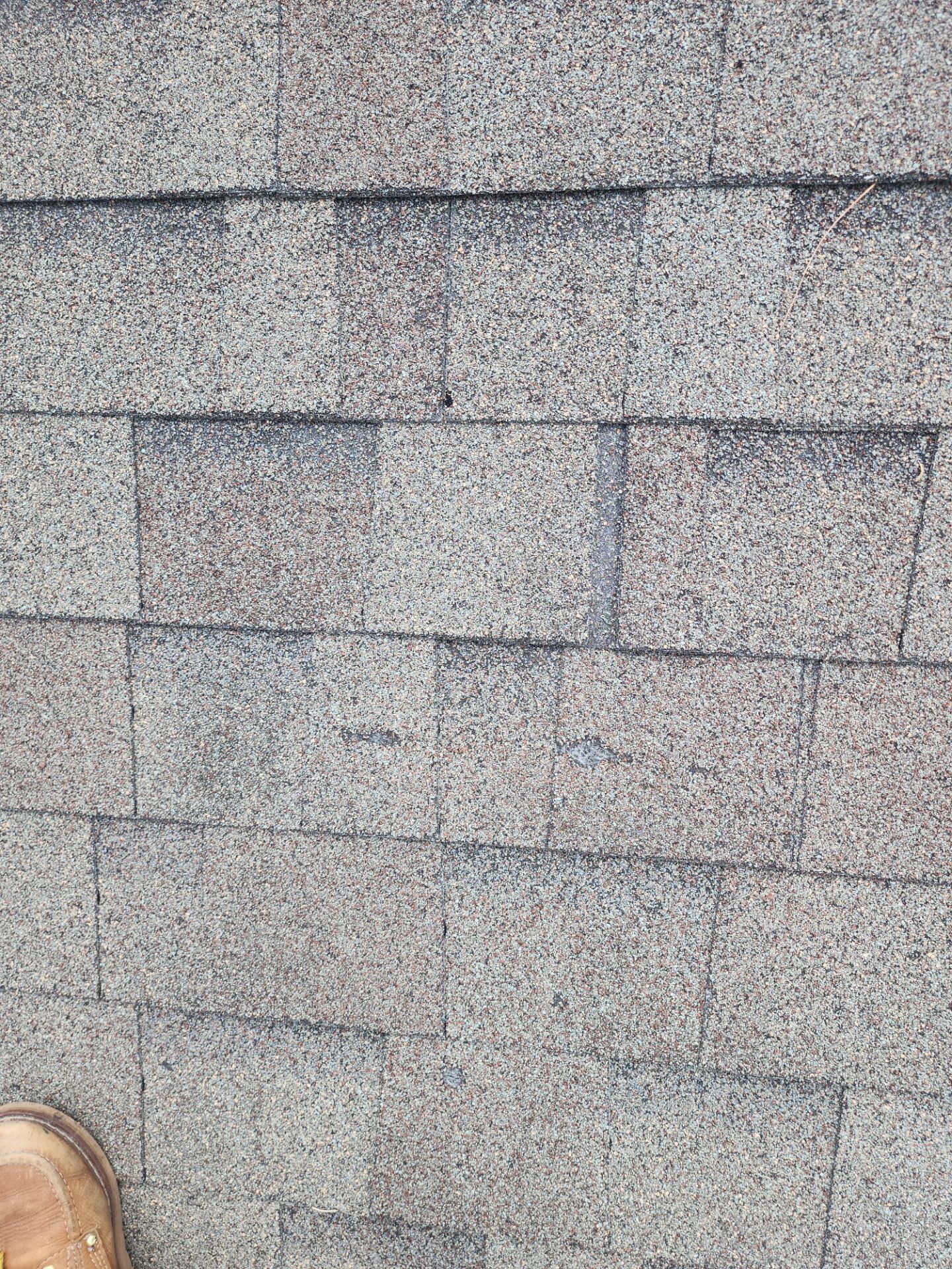 Hail Damage using Owen's Corning Duration (Lifetime) Shingles by Roof Repair Company