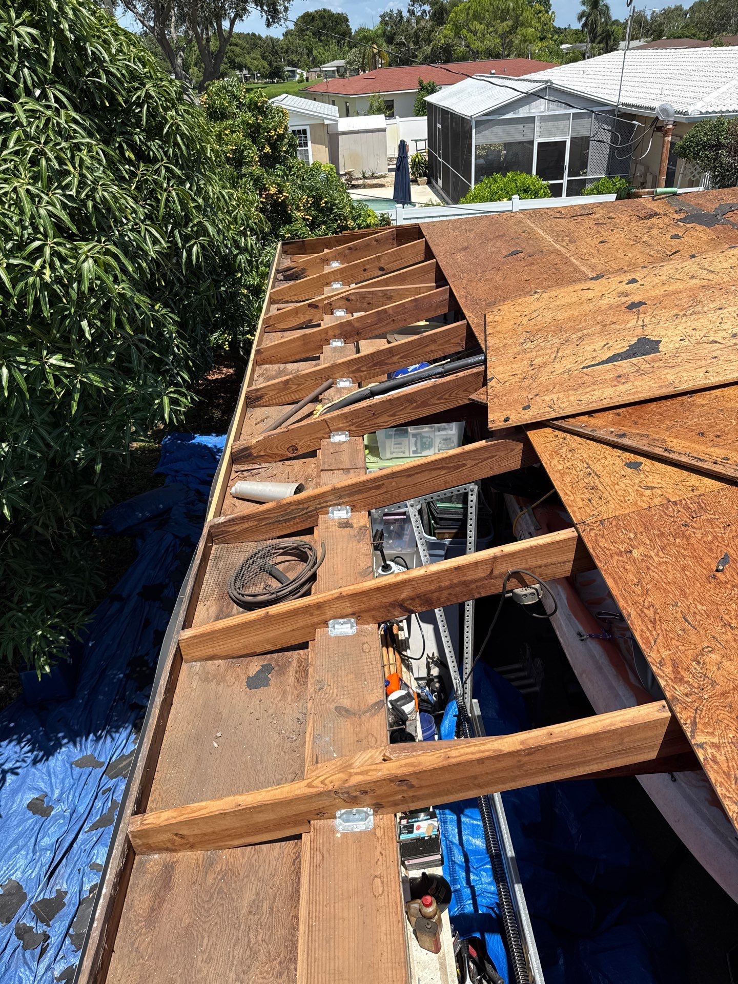 Project in St. Petersburg 33713 by Mitchell Roofing Company LLC 