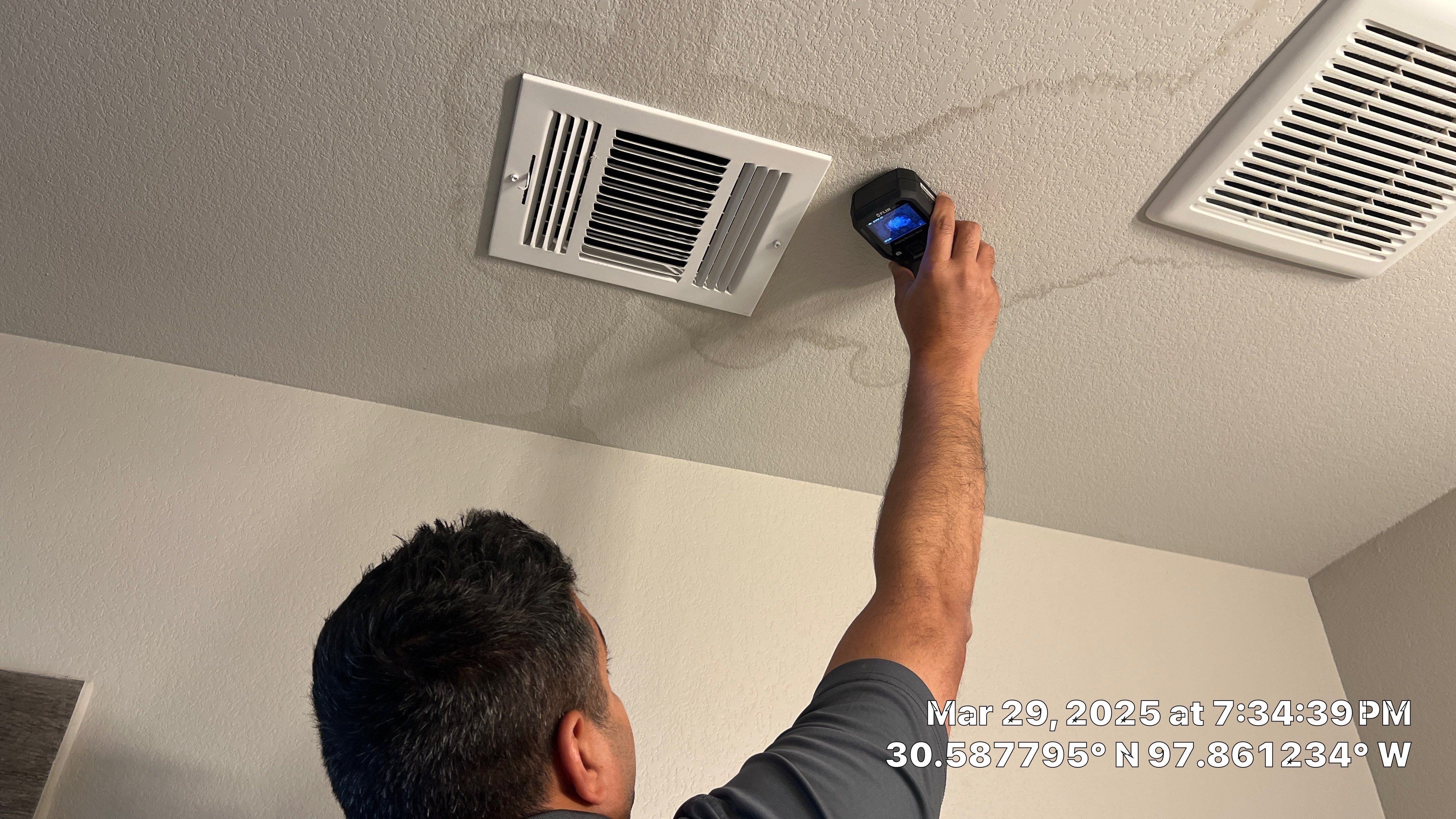 Water Damage Mitigation and Interior Ceiling Restoration in Leander by Caliber Restoration LLC
