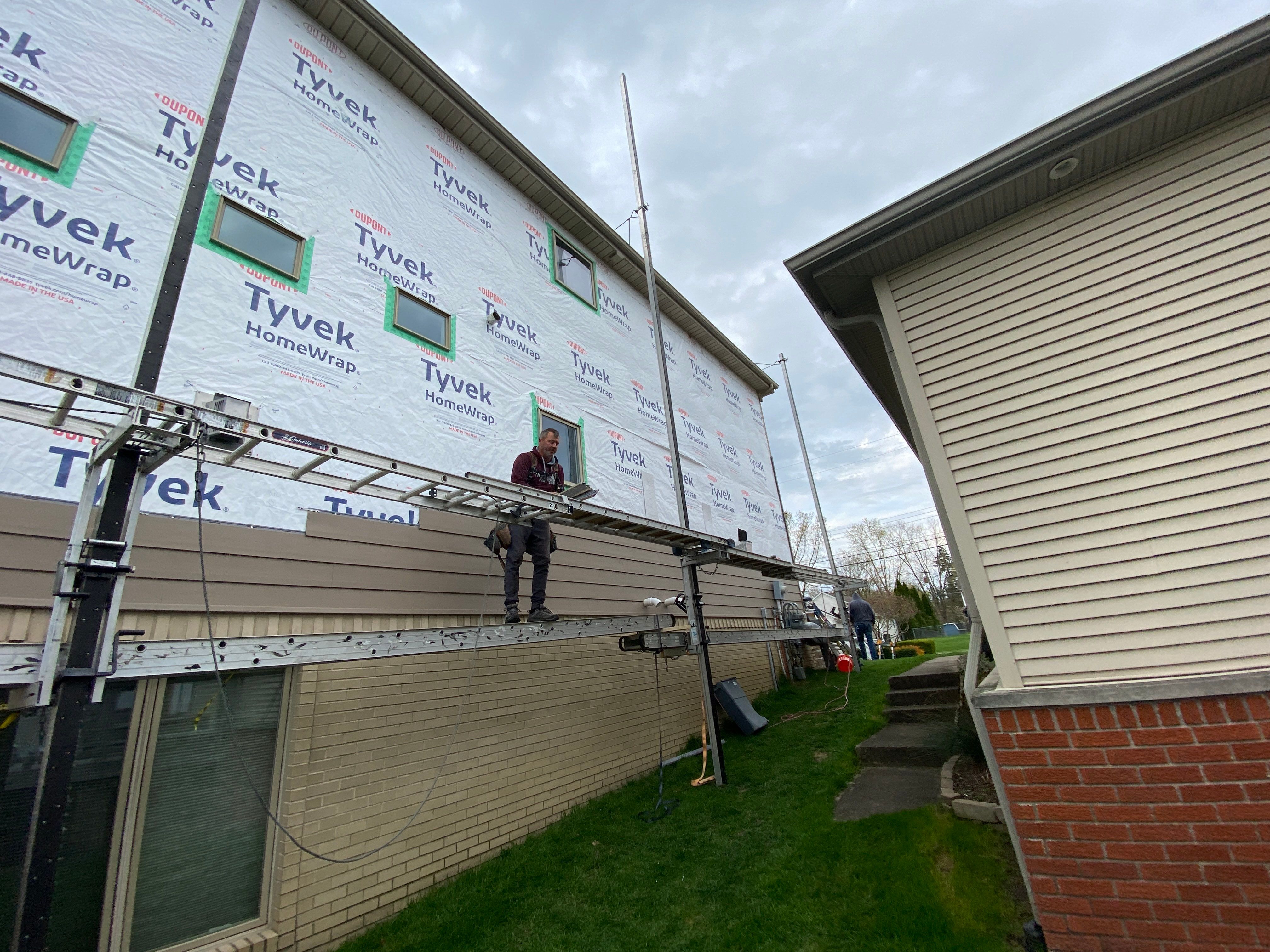 Siding Replacement using Everlast by 180 Contractors