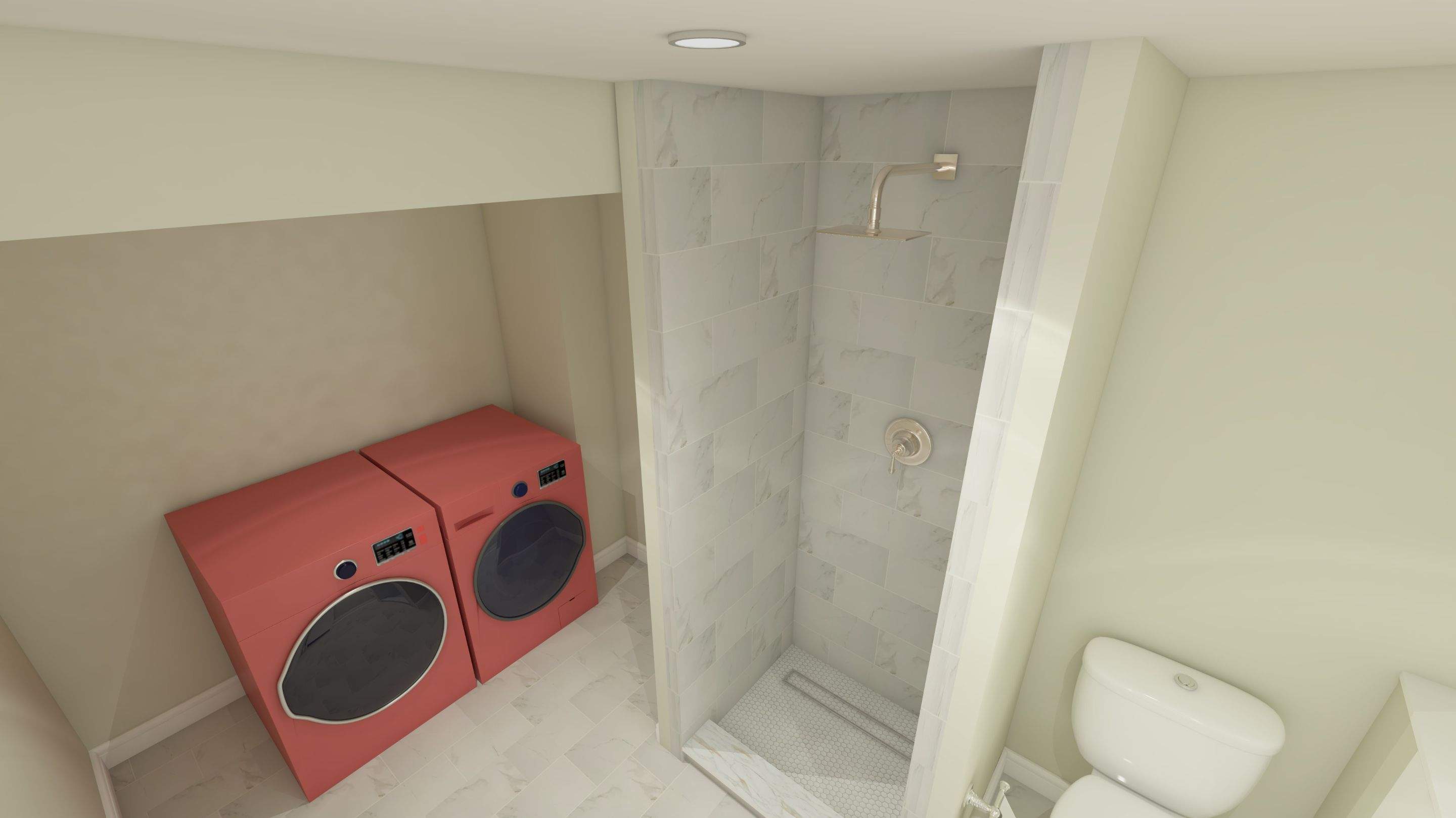 Bathroom Remodel using Tile by Home Concepts Construction