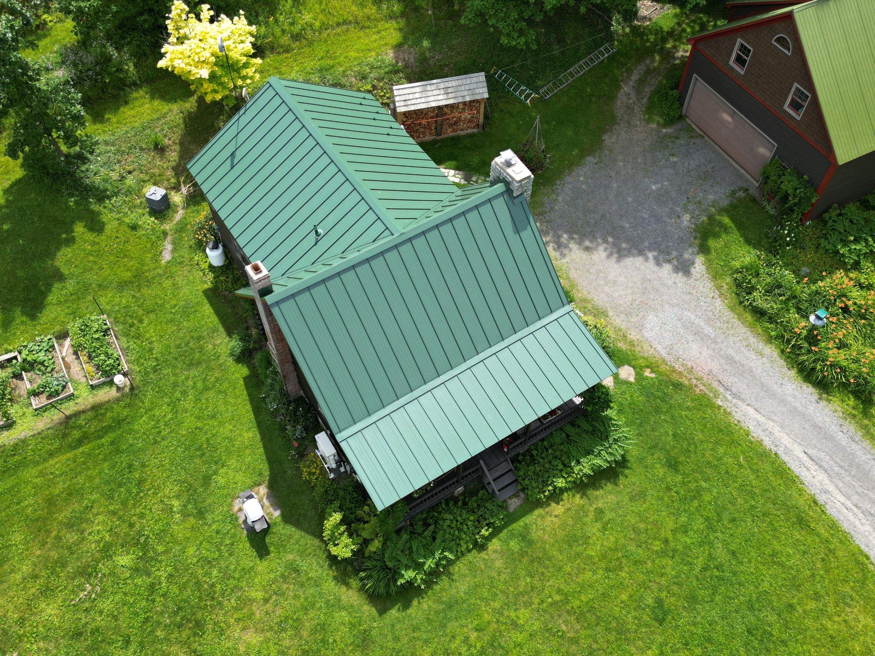 Residential Roofing Installation using Standing Seam  by Goldspire
