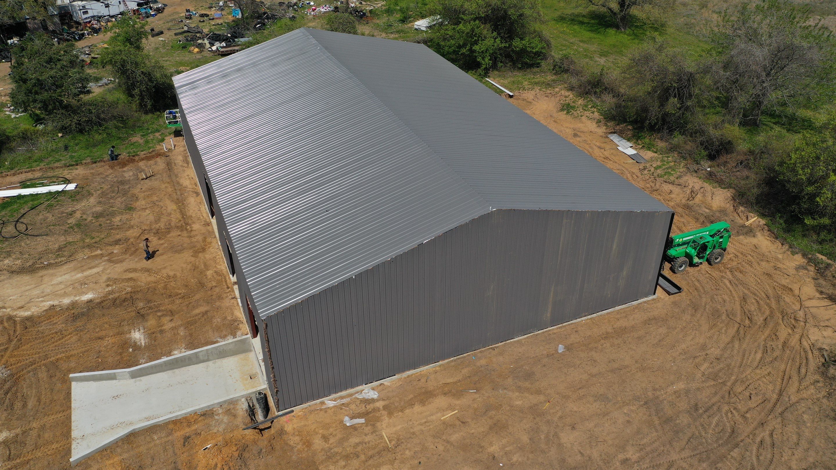 DYCHE INDUSTRIAL SERVICES metal building by Sky Roofing and Remodeling LLC