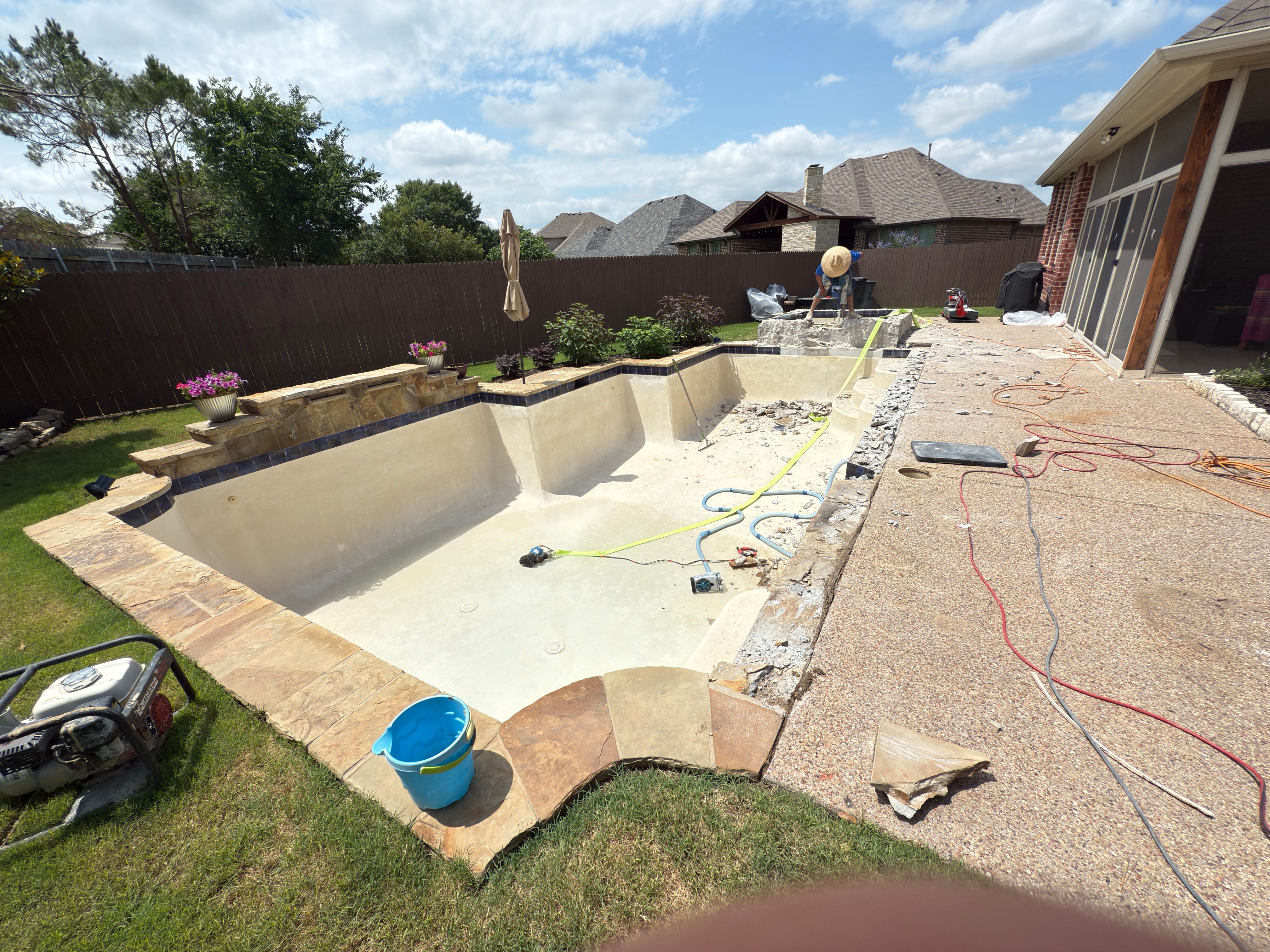 Keller Remodel by Sink or Swim Pools