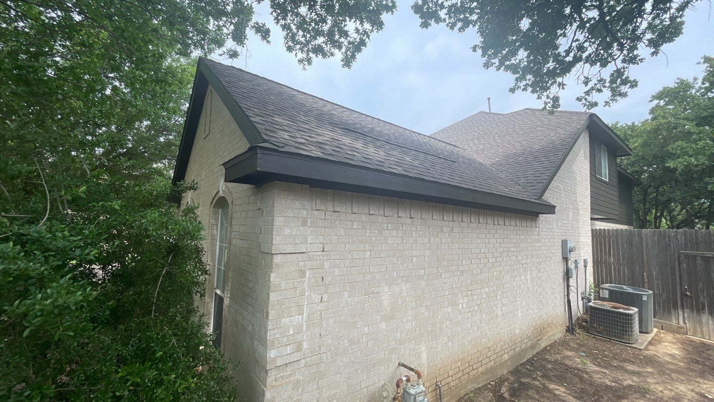 Full Exterior Remodel (Roofing, painting, Gutters) & Interior Damage Repair & Painting by First United Roofing & Construction