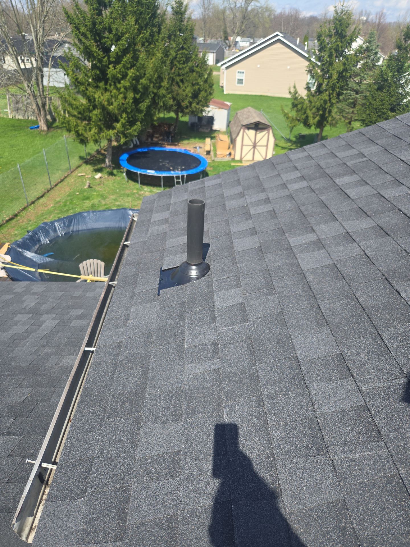 Patrick K: Atlas Pinnacle, Color, Black Shadow, Drip Edge, Color, White by Eagle Eye Roofing