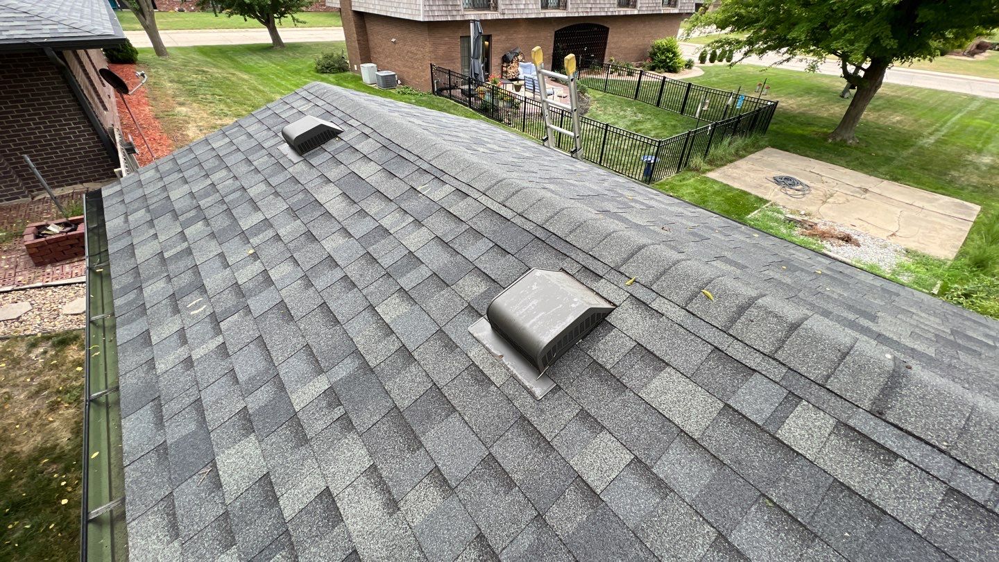 Hail Damage Re-Roof by White Castle Roofing