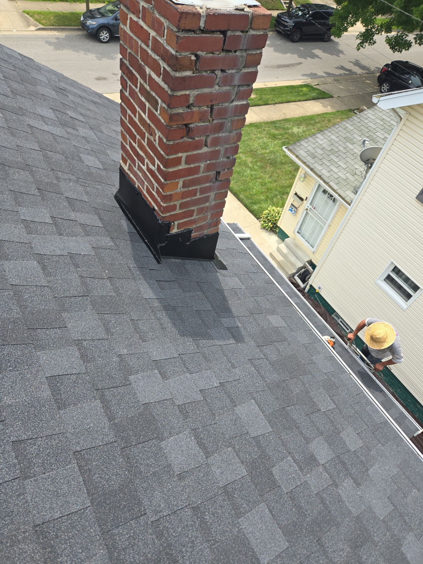 Atlas Pinnacle, Color, Black Shadow, Drip Edge, Black by Eagle Eye Roofing