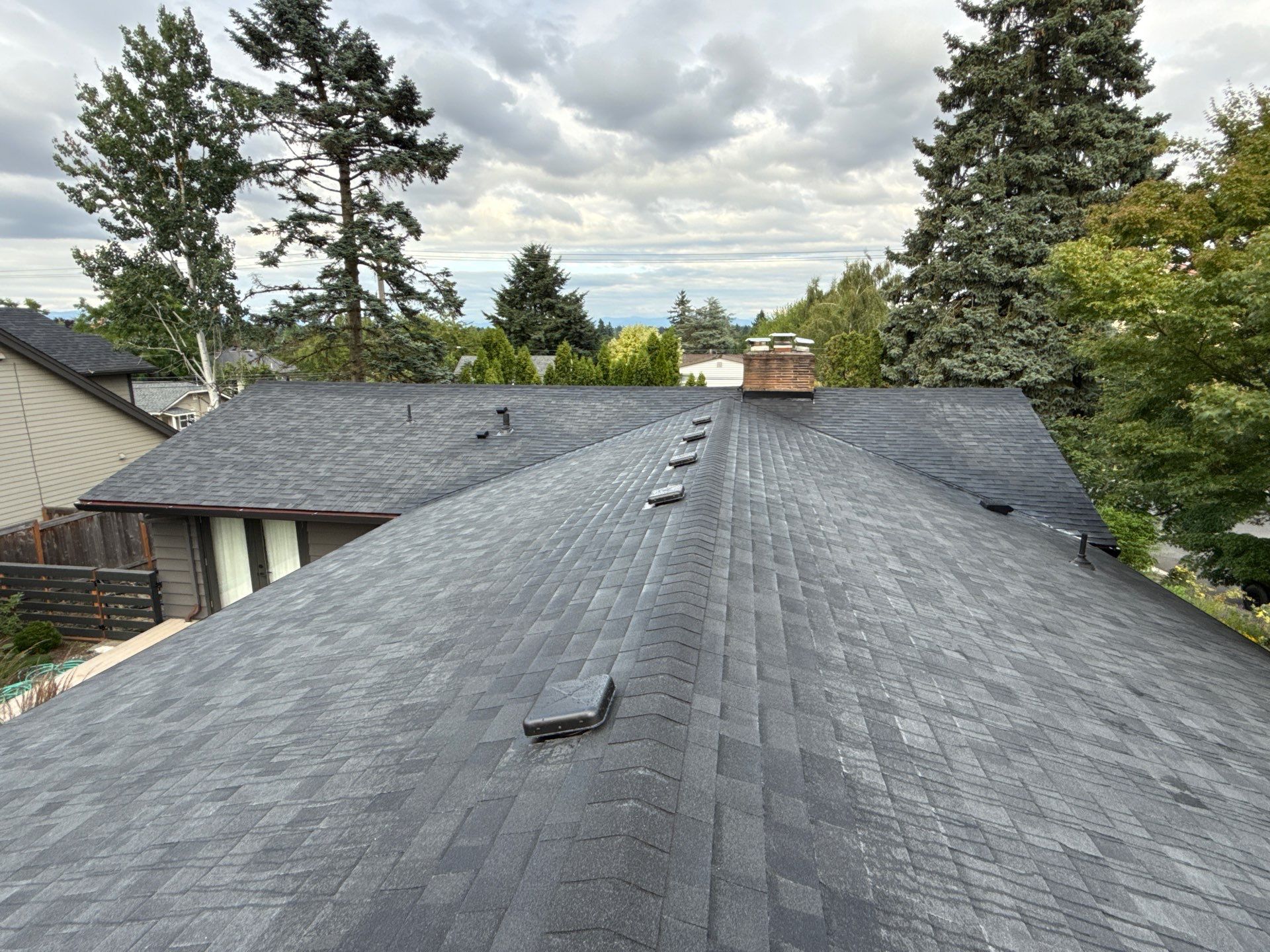 Project in Portland by Tom Leach Roofing