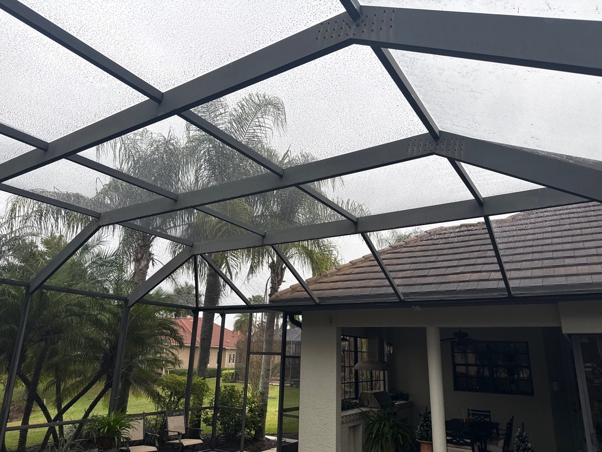 Tile Roof, Gutter & Pool Cage Cleaning – Lakewood Ranch Country Club, Lakewood Ranch, FL by Sunshine AquaWash