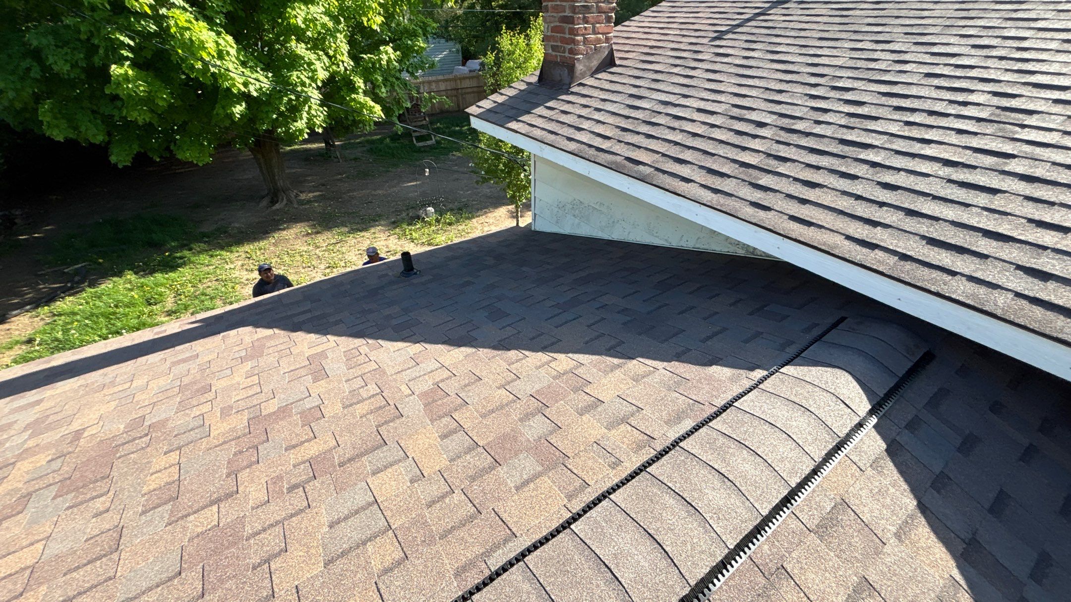 Roof Replacement using Owens Corning Teak by 180 Contractors