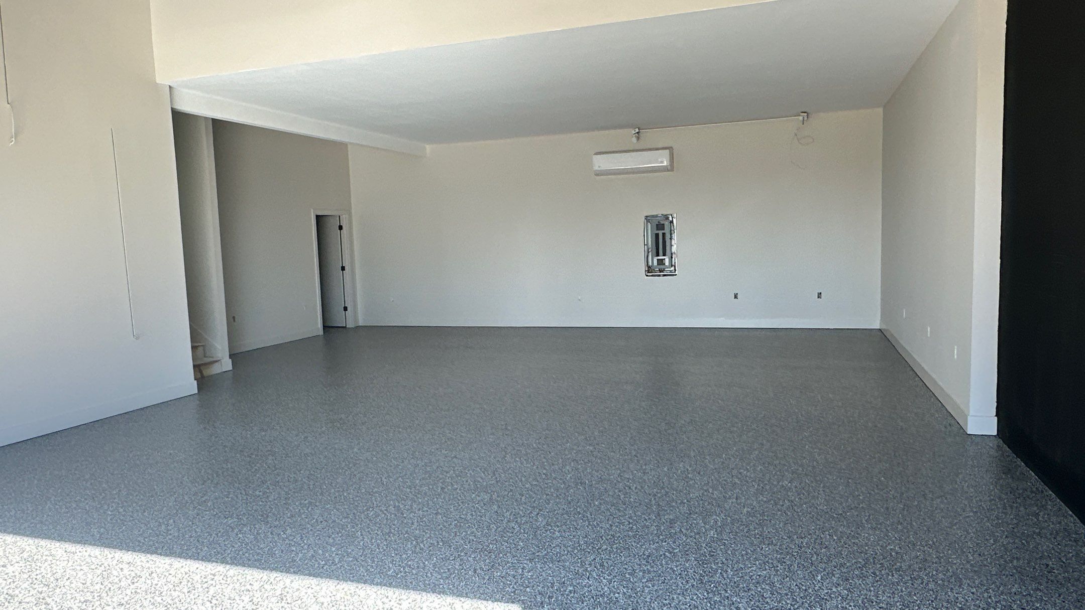 Steve V. transformed his garage with a new floor by Banner Garage